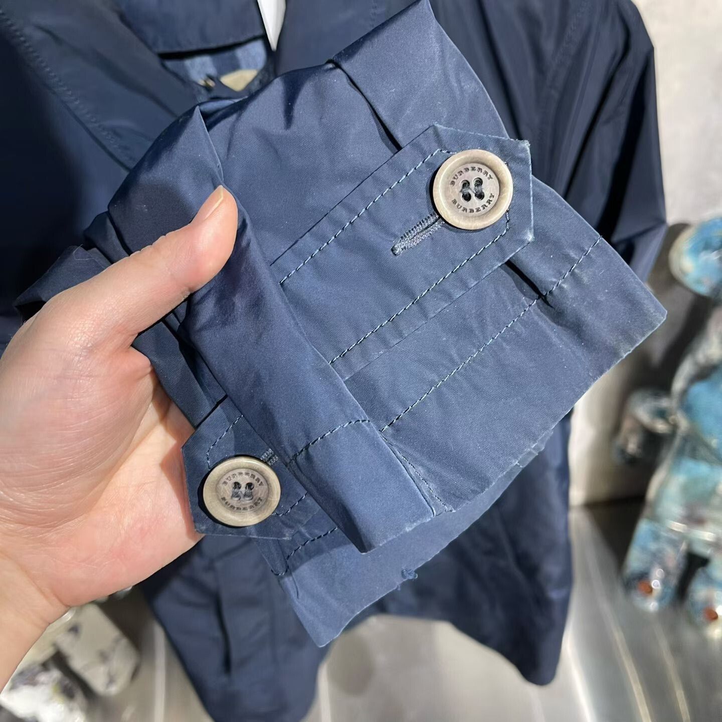 Burberry Burberry Wool Blue Light Jacket m Men Size US M / EU 48-50 / 2 - 3 Thumbnail