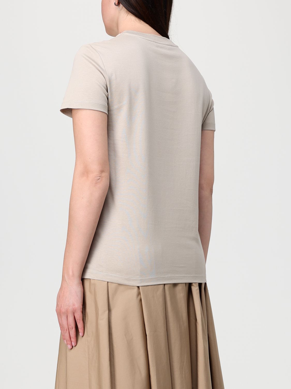 Max Mara Max Mara T-Shirt Woman Grey Size S / US 4 / IT 40 - 3 Thumbnail