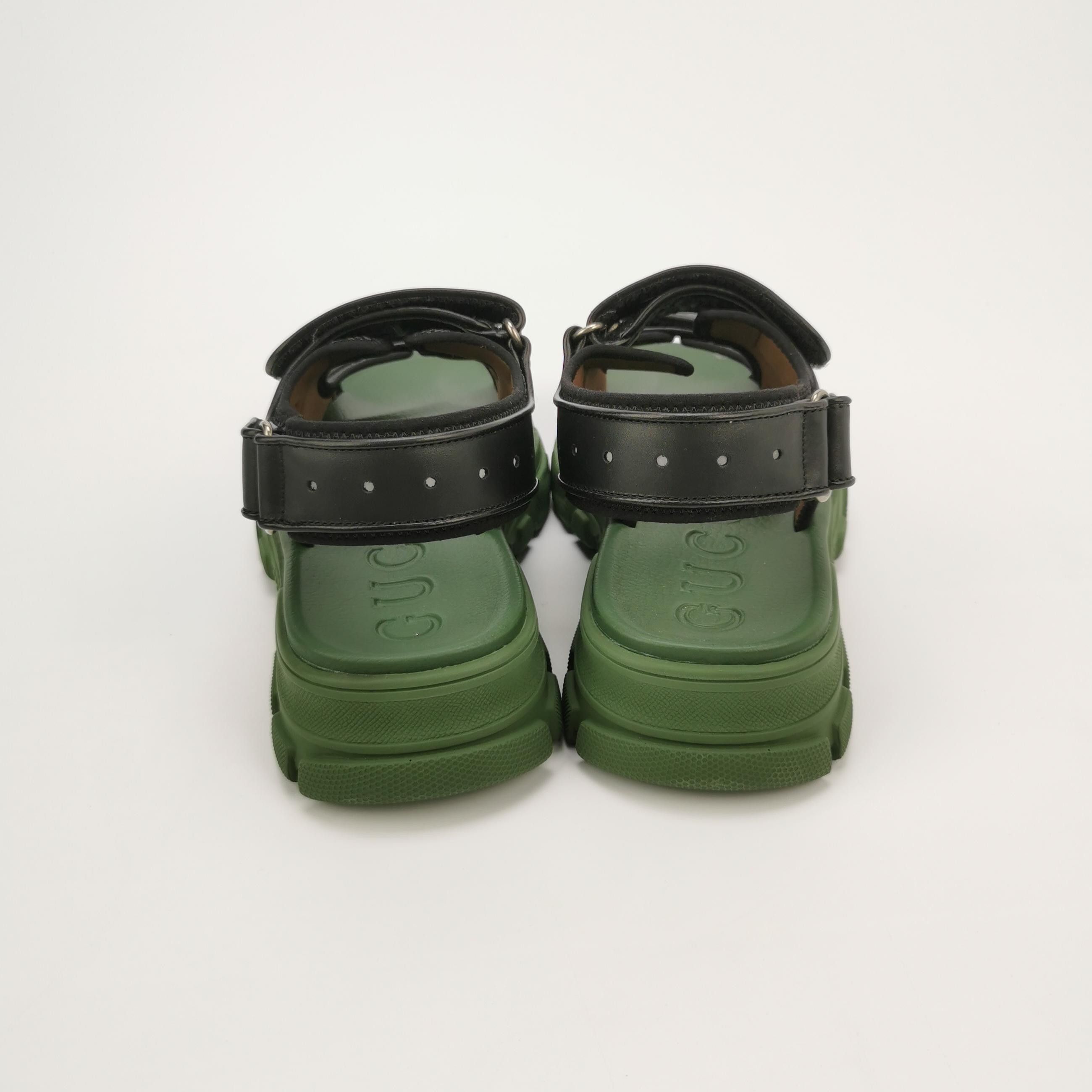 Gucci Gucci Mesh Logo Strapped Sandals 8.5 Size US 8 / EU 41 - 5 Thumbnail