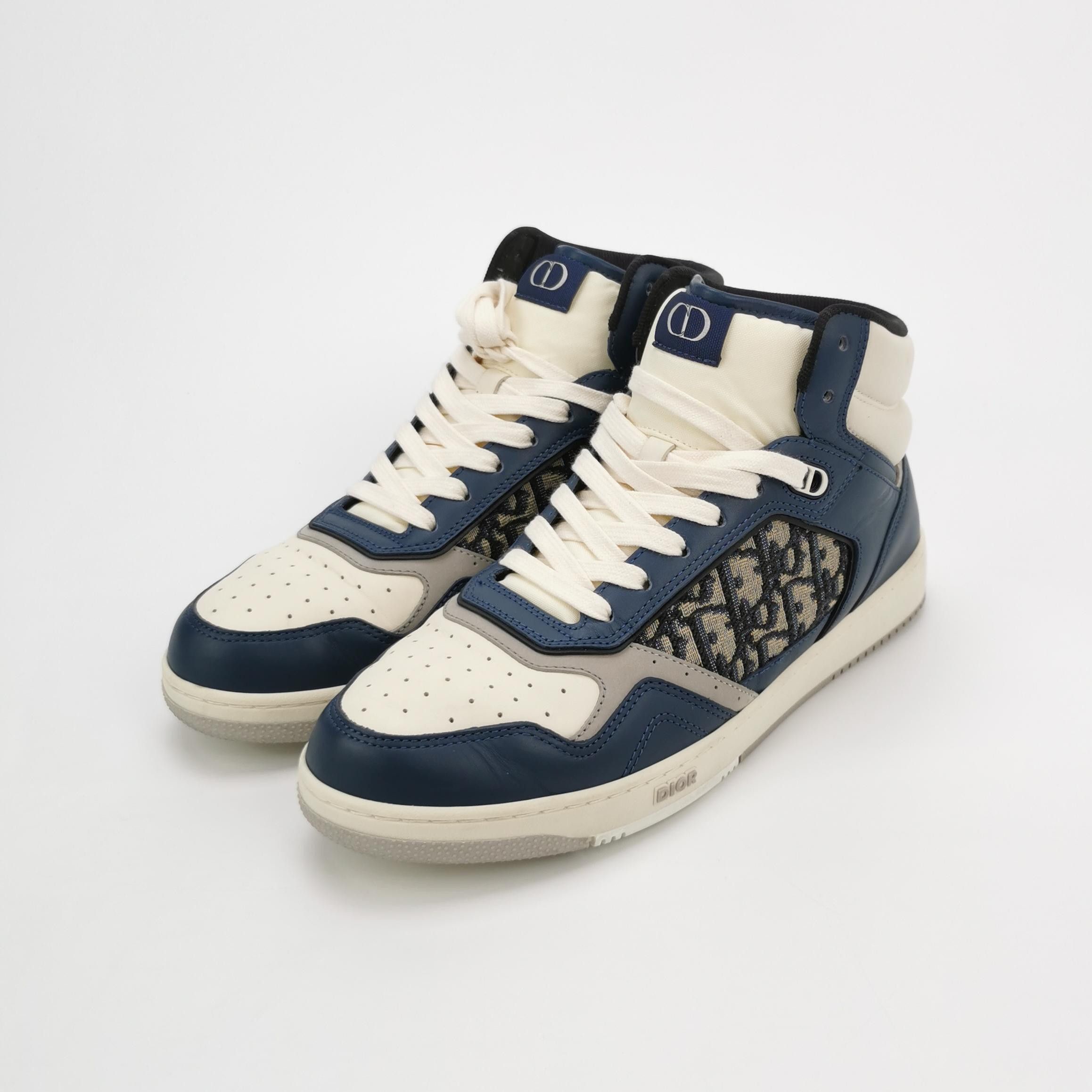 Dior Dior B27 Oblique High Top Sneakers 42 Size US 9 / EU 42 - 3 Thumbnail