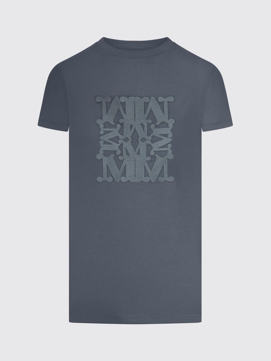 Max Mara Max Mara T-Shirt Woman Grey Size XS / US 0-2 / IT 36-38 - 2 Thumbnail