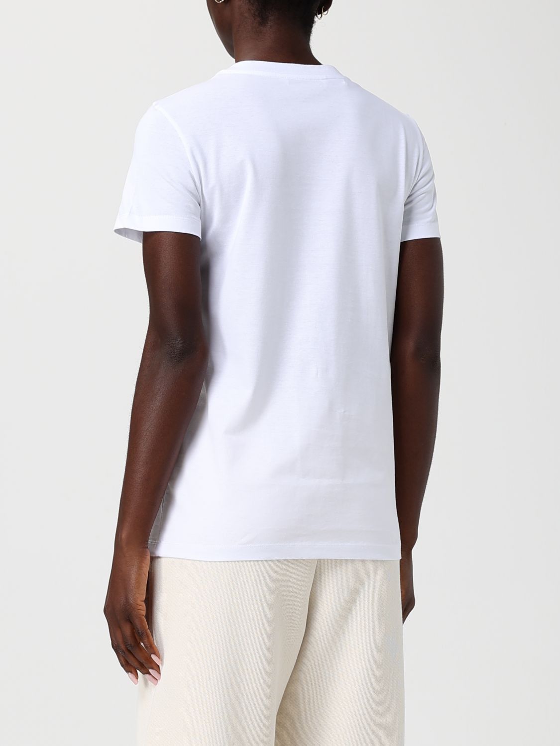 Max Mara Max Mara T-Shirt Woman White Size M / US 6-8 / IT 42-44 - 2 Thumbnail