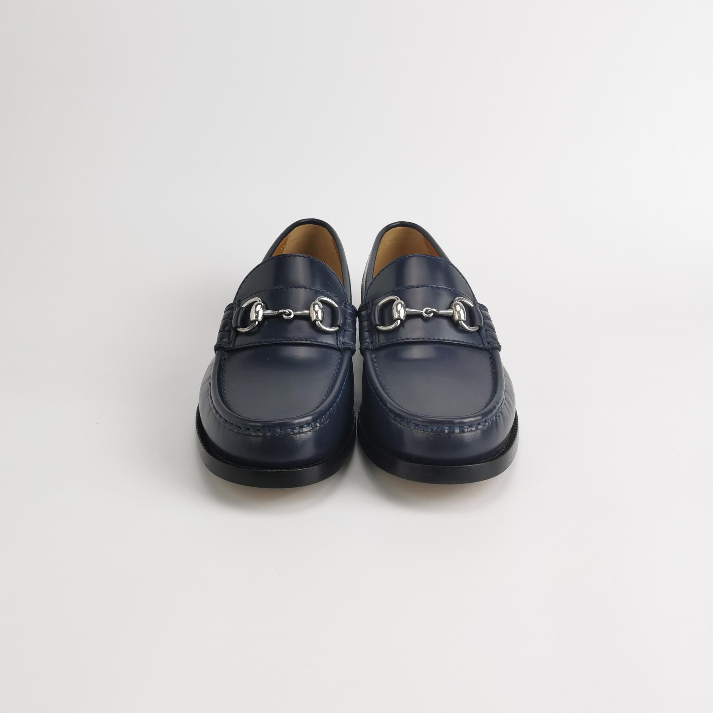Gucci Gucci Leather Horsebit Loafers EU 39.5 Size US 6 / EU 39 - 4 Thumbnail