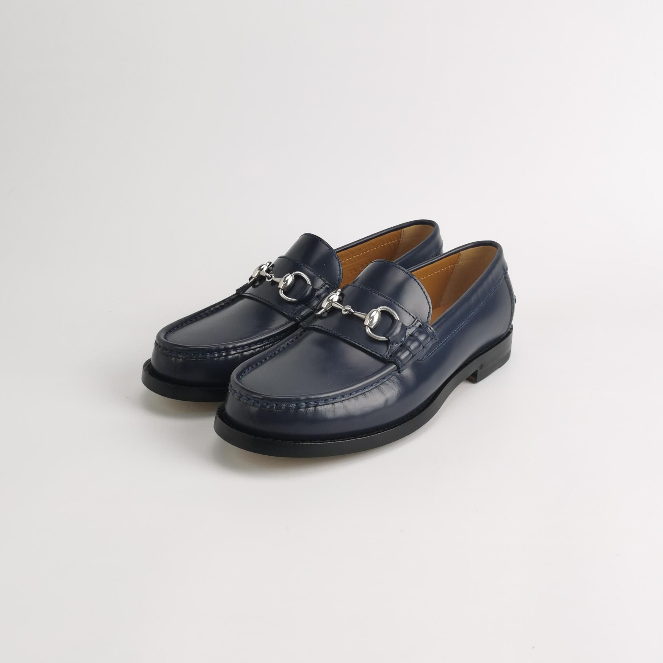 Gucci Gucci Leather Horsebit Loafers EU 39.5 Size US 6 / EU 39 - 3 Thumbnail