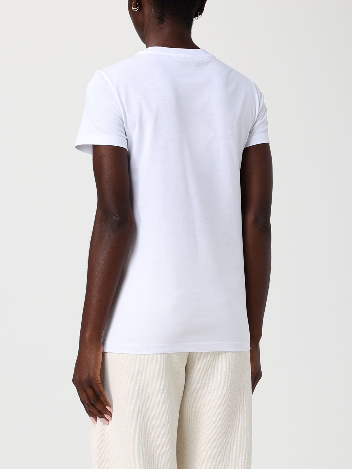 Max Mara Max Mara T-Shirt Woman White 1 Size XS / US 0-2 / IT 36-38 - 3 Thumbnail