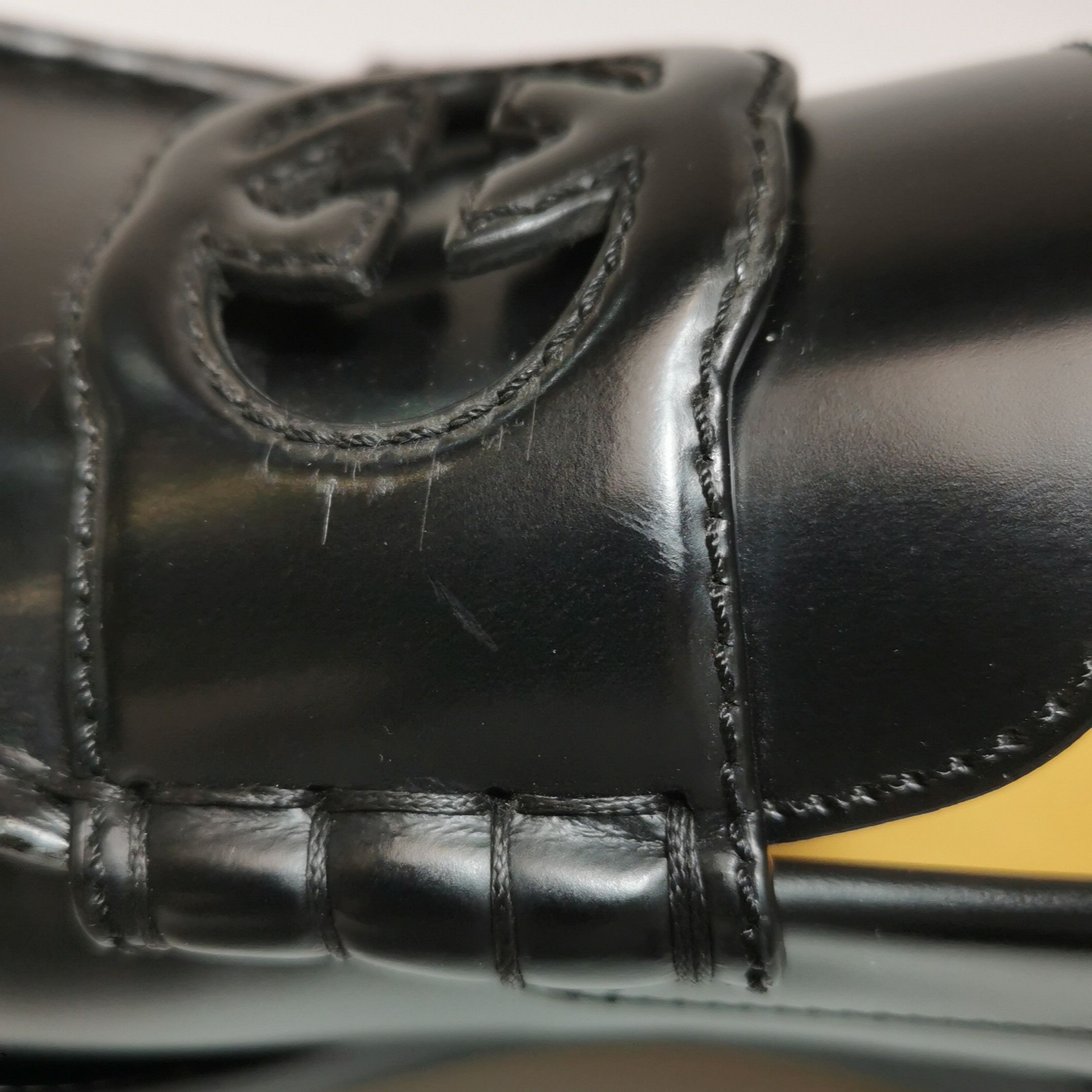 Gucci Gucci Interlocking G Leather Loafers 8.5 Size US 9 / EU 42 - 8 Thumbnail