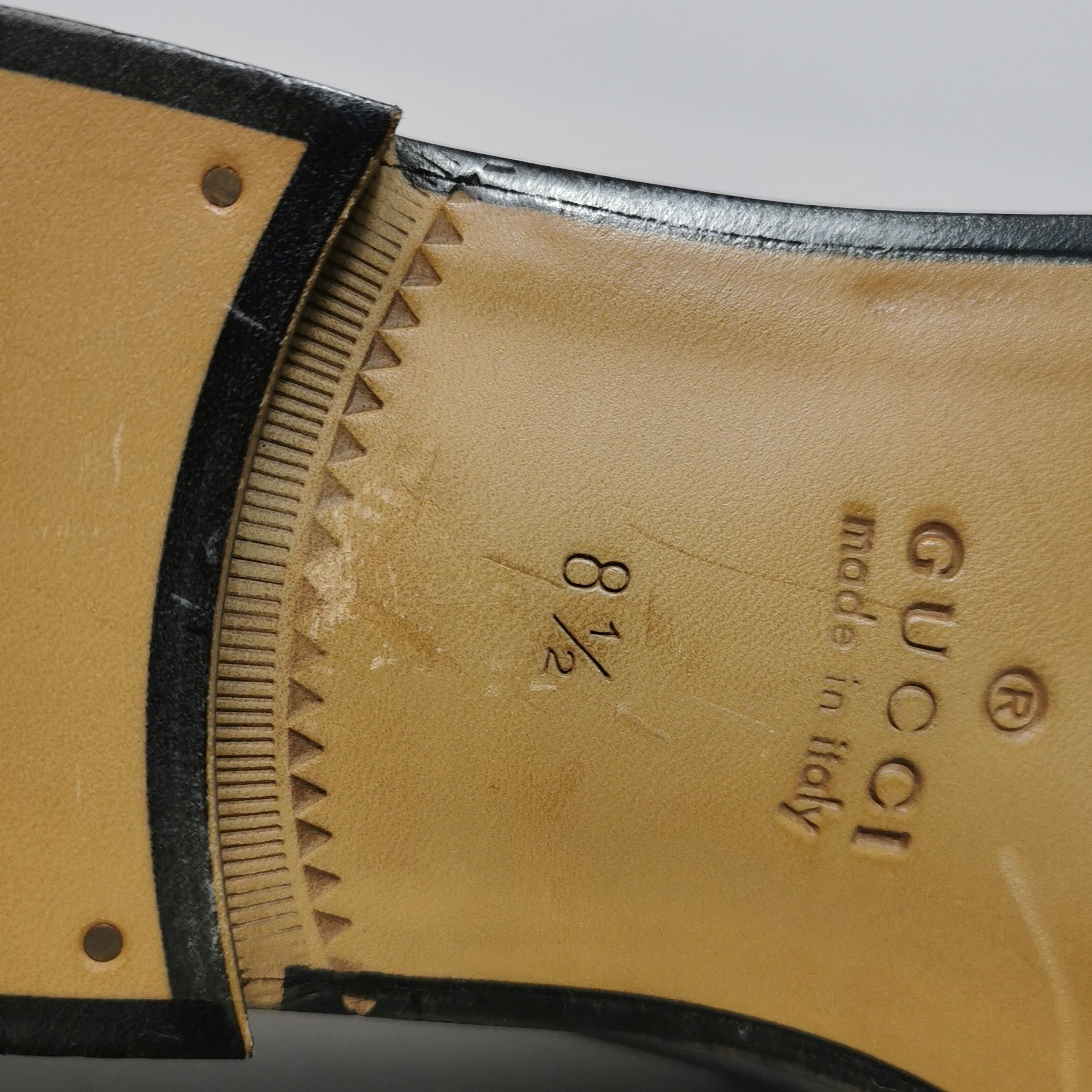Gucci Gucci Interlocking G Leather Loafers 8.5 Size US 9 / EU 42 - 11 Thumbnail