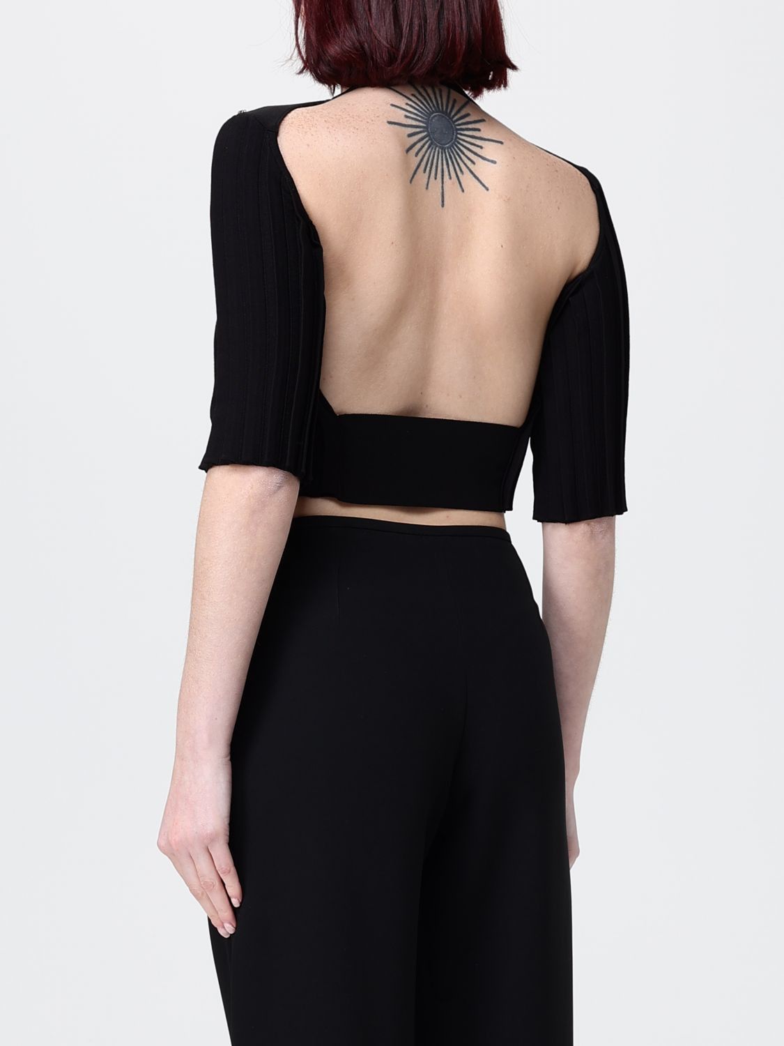 Max Mara Max Mara Sweater Woman Black Size M / US 6-8 / IT 42-44 - 3 Thumbnail