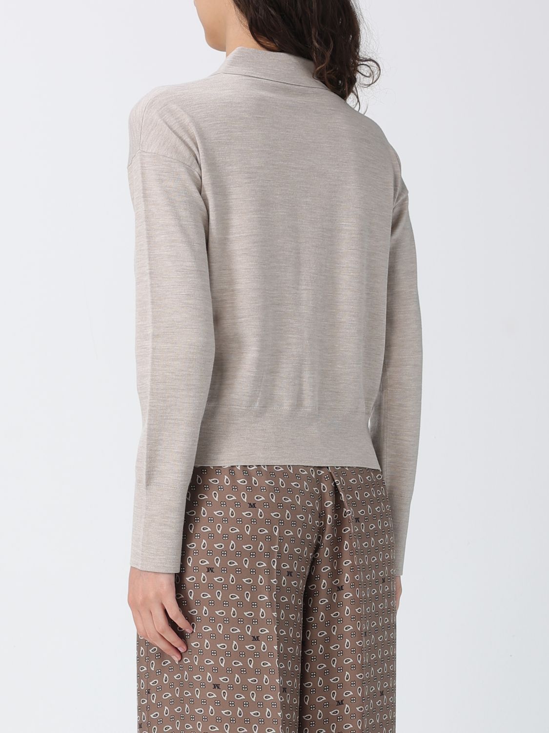 Max Mara Max Mara Sweater Woman Blue Size M / US 6-8 / IT 42-44 - 3 Thumbnail