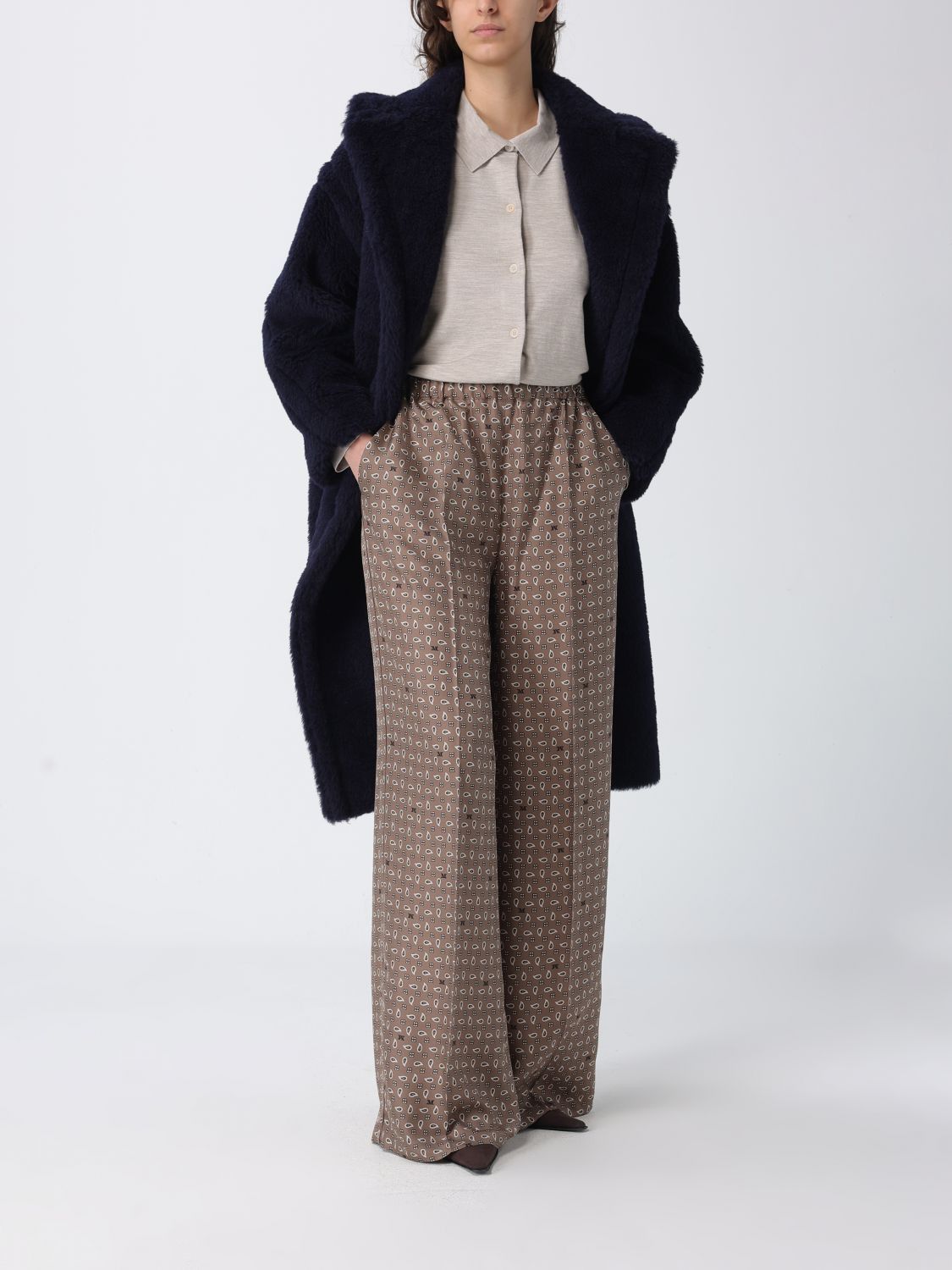 Max Mara Max Mara Sweater Woman Blue Size S / US 4 / IT 40 - 2 Thumbnail