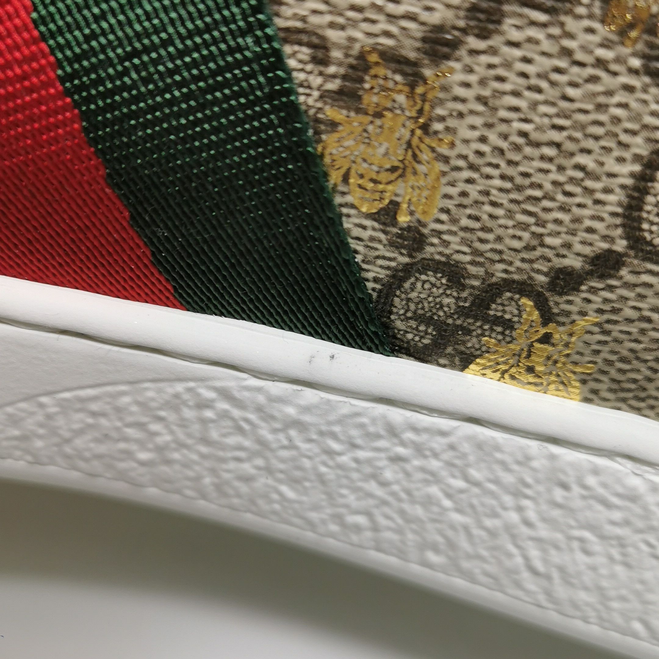 Gucci Gucci Bee GG Supreme Ace Sneakers US 14 Size US 14 / EU 47 - 11 Thumbnail