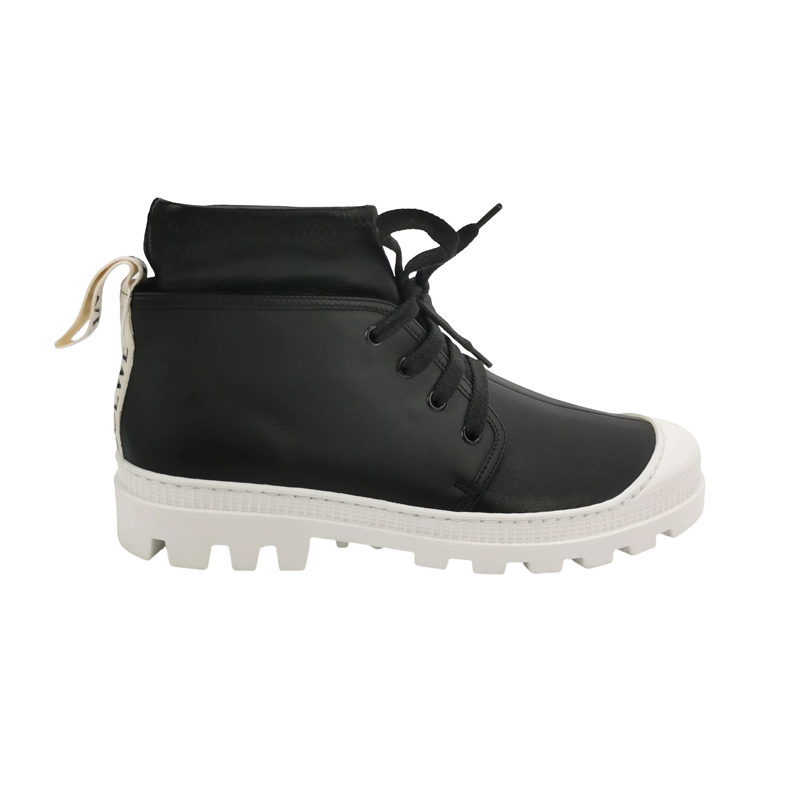 Loewe Loewe Leather Contrast Sole Lace-Up Ankle Boots 40 Size US 7 / EU 40 - 2 Thumbnail
