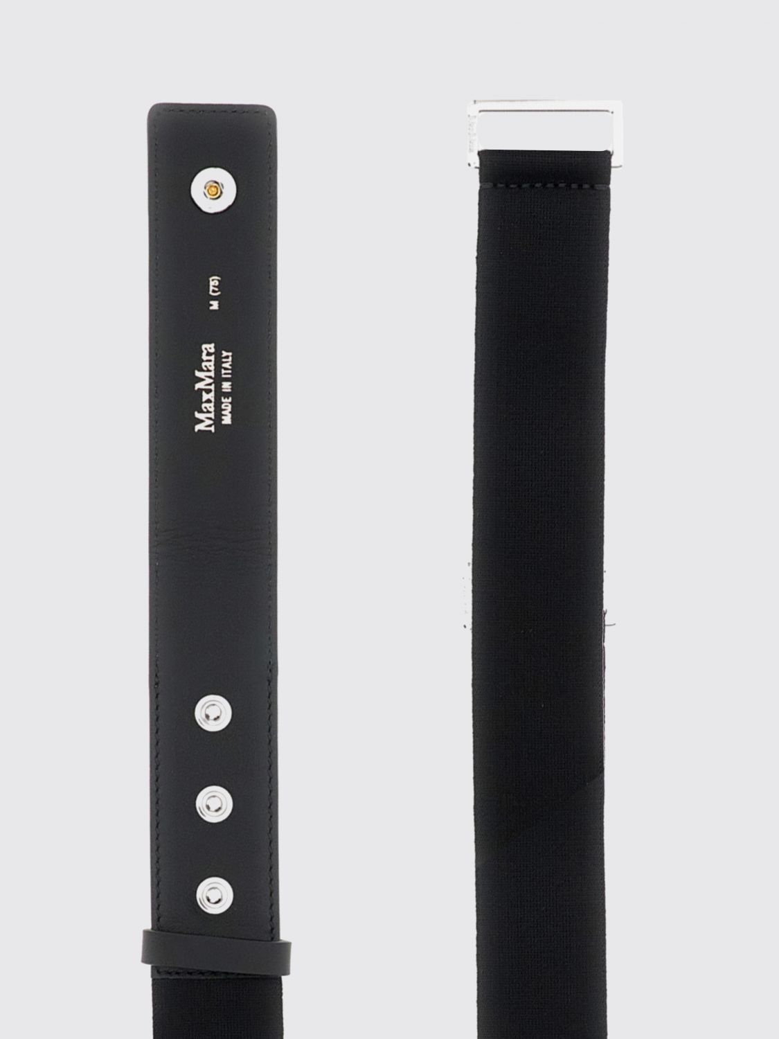 Max Mara Max Mara Belt Woman Black Size ONE SIZE - 2 Thumbnail