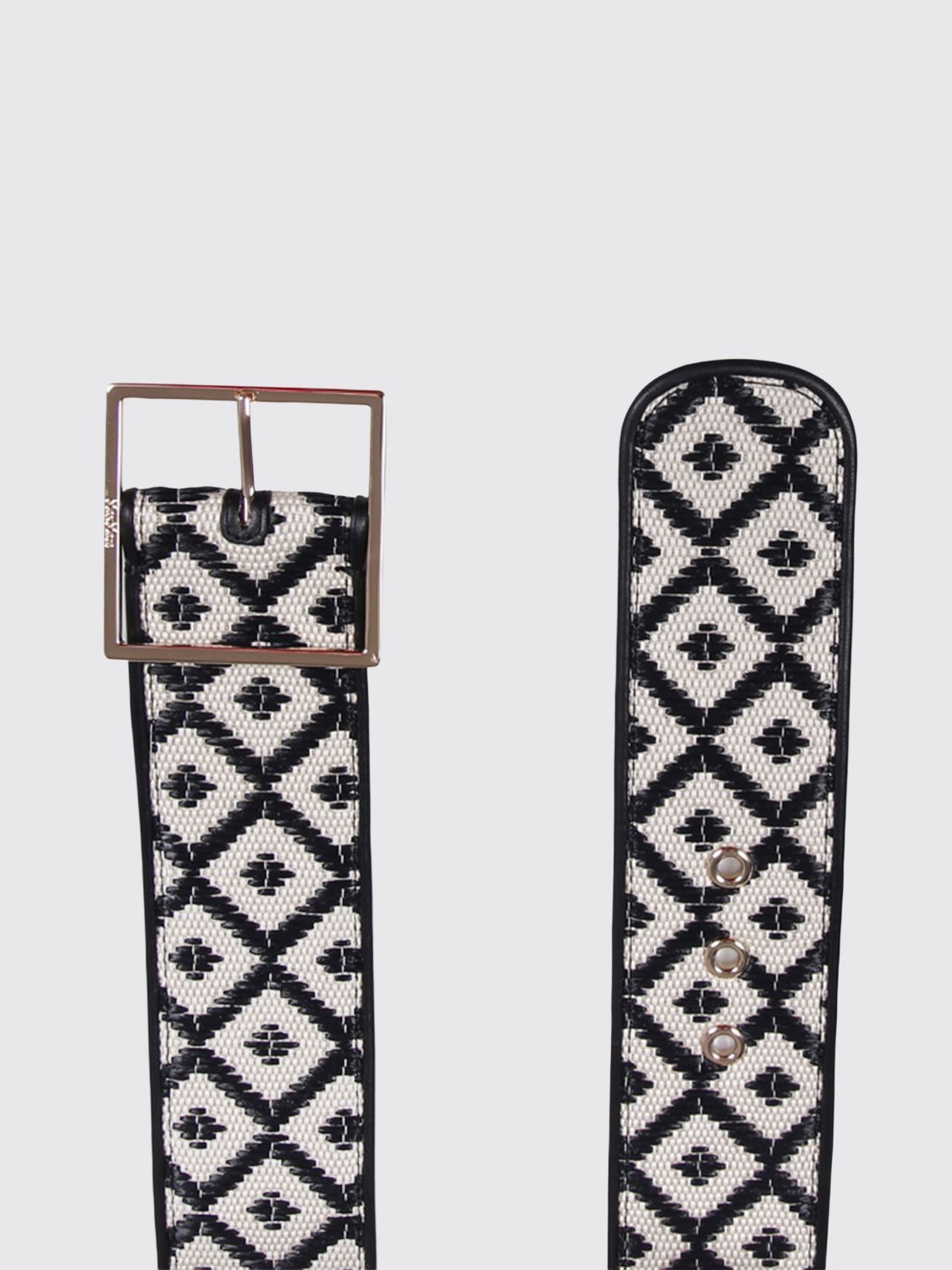 Max Mara Max Mara Belt Woman Black Size ONE SIZE - 2 Thumbnail