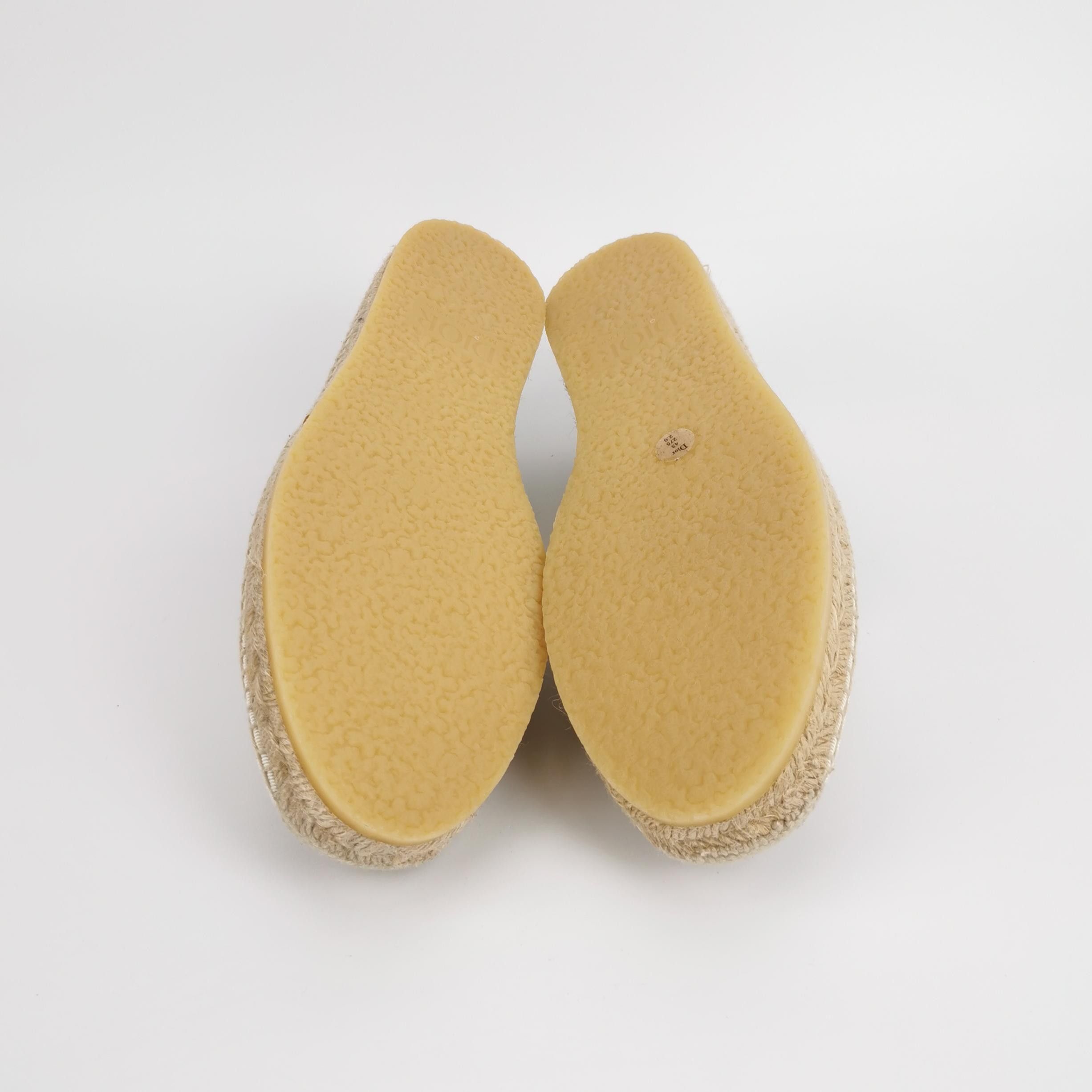 Dior Dior Paradise CD Logo Canvas Espadrilles 43 Size US 10 / EU 43 - 6 Thumbnail