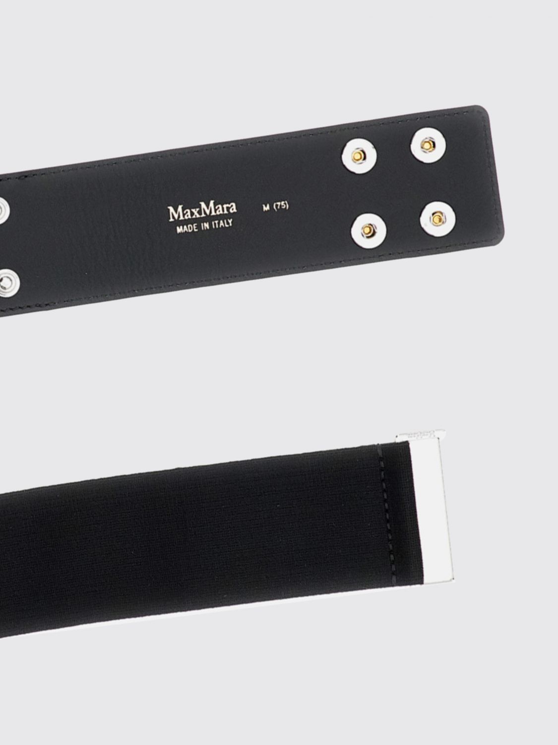 Max Mara Max Mara Belt Woman Black Size ONE SIZE - 2 Thumbnail