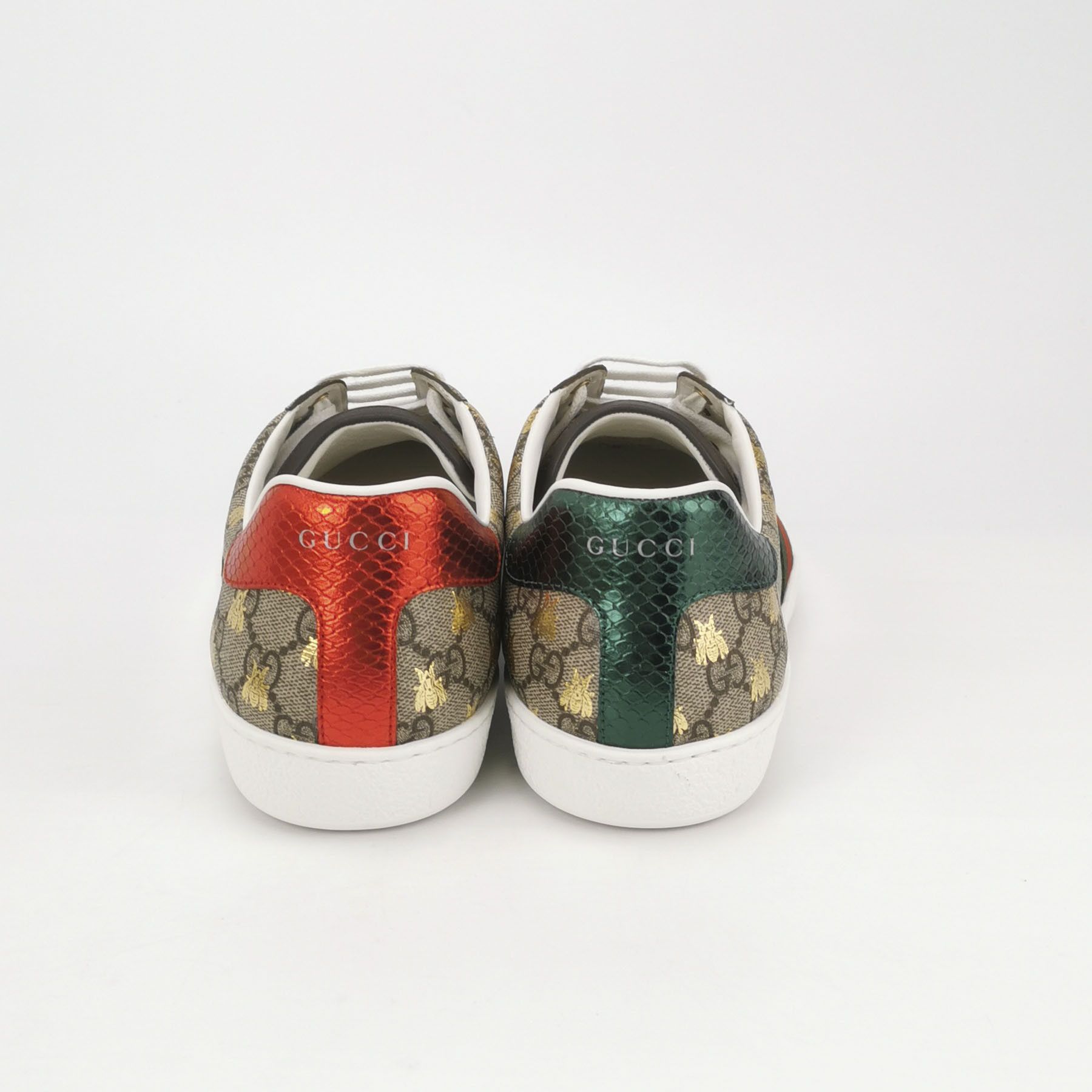 Gucci Gucci Bee GG Supreme Ace Sneakers EU 46 Size US 13 / EU 46 - 5 Thumbnail