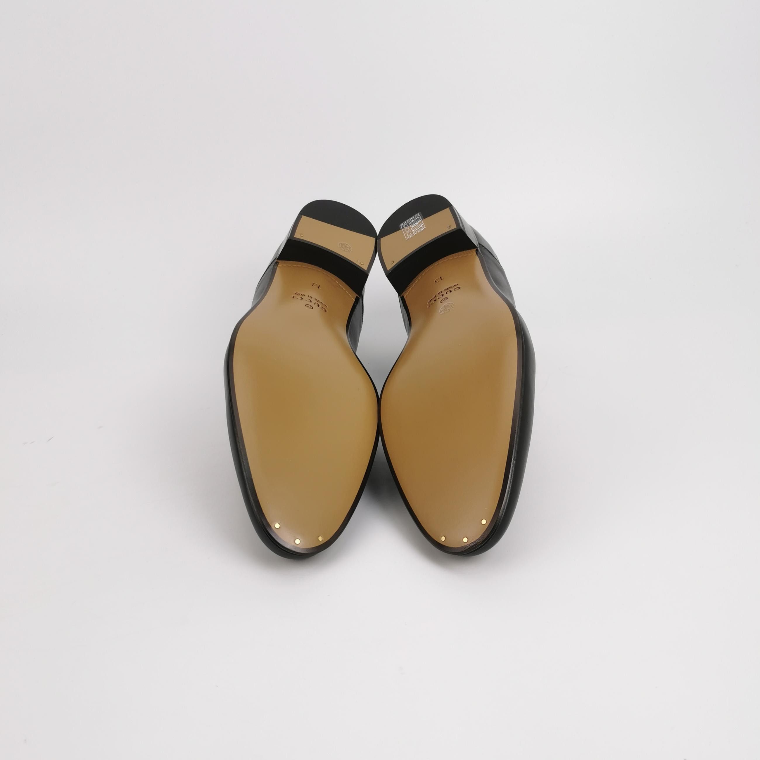 Gucci Gucci Plain Toe Leather Oxfords 13 Size US 14 / EU 47 - 6 Thumbnail