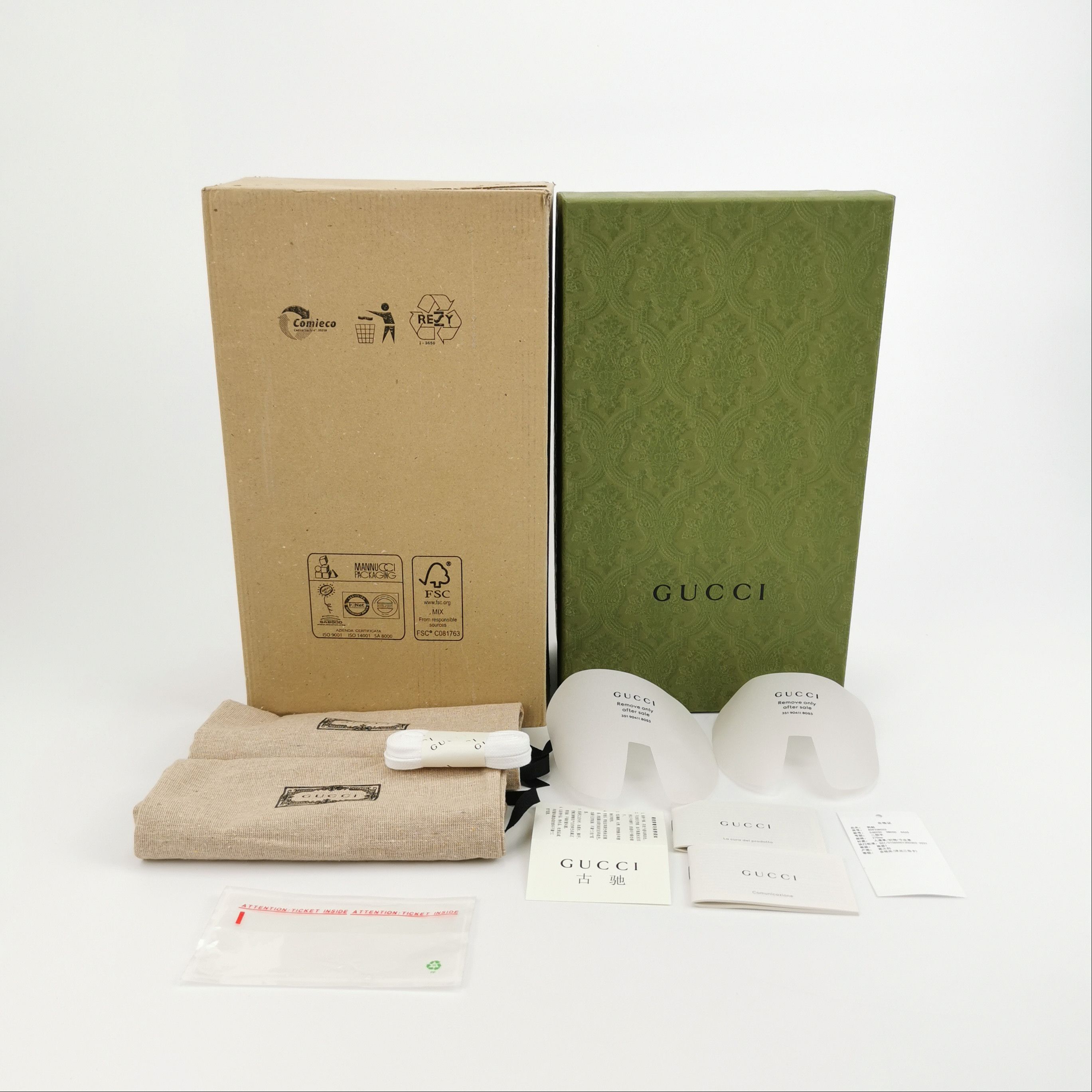 Gucci Gucci Ace Bee GG Supreme Sneakers 46 Size US 13 / EU 46 - 7 Thumbnail