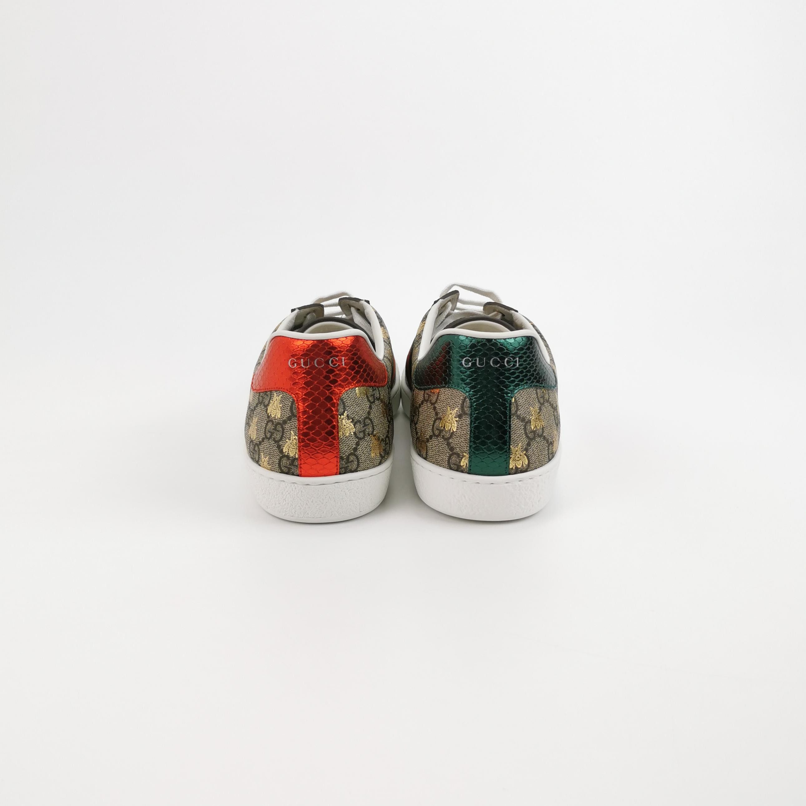 Gucci Gucci Ace Bee GG Supreme Sneakers 46 Size US 13 / EU 46 - 5 Thumbnail