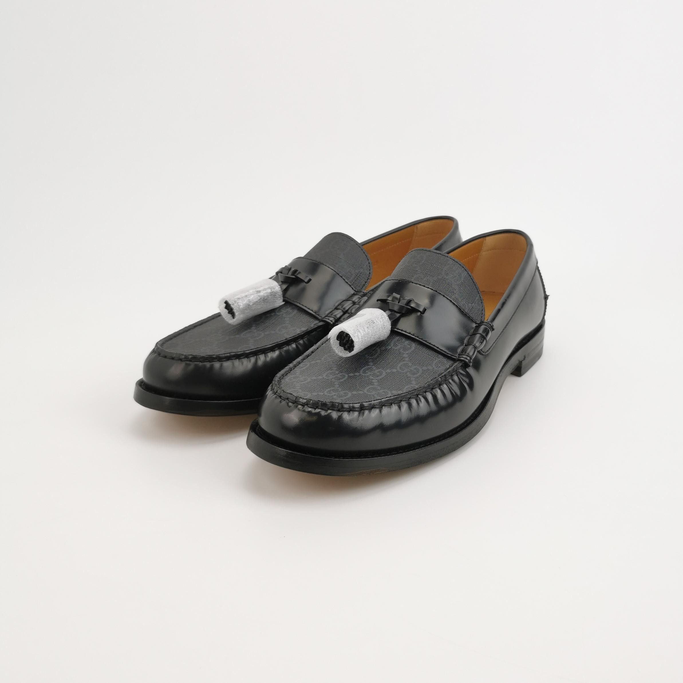 Gucci Gucci GG Monogram Tassel Loafers 11.5 Size US 12 / EU 45 - 3 Thumbnail