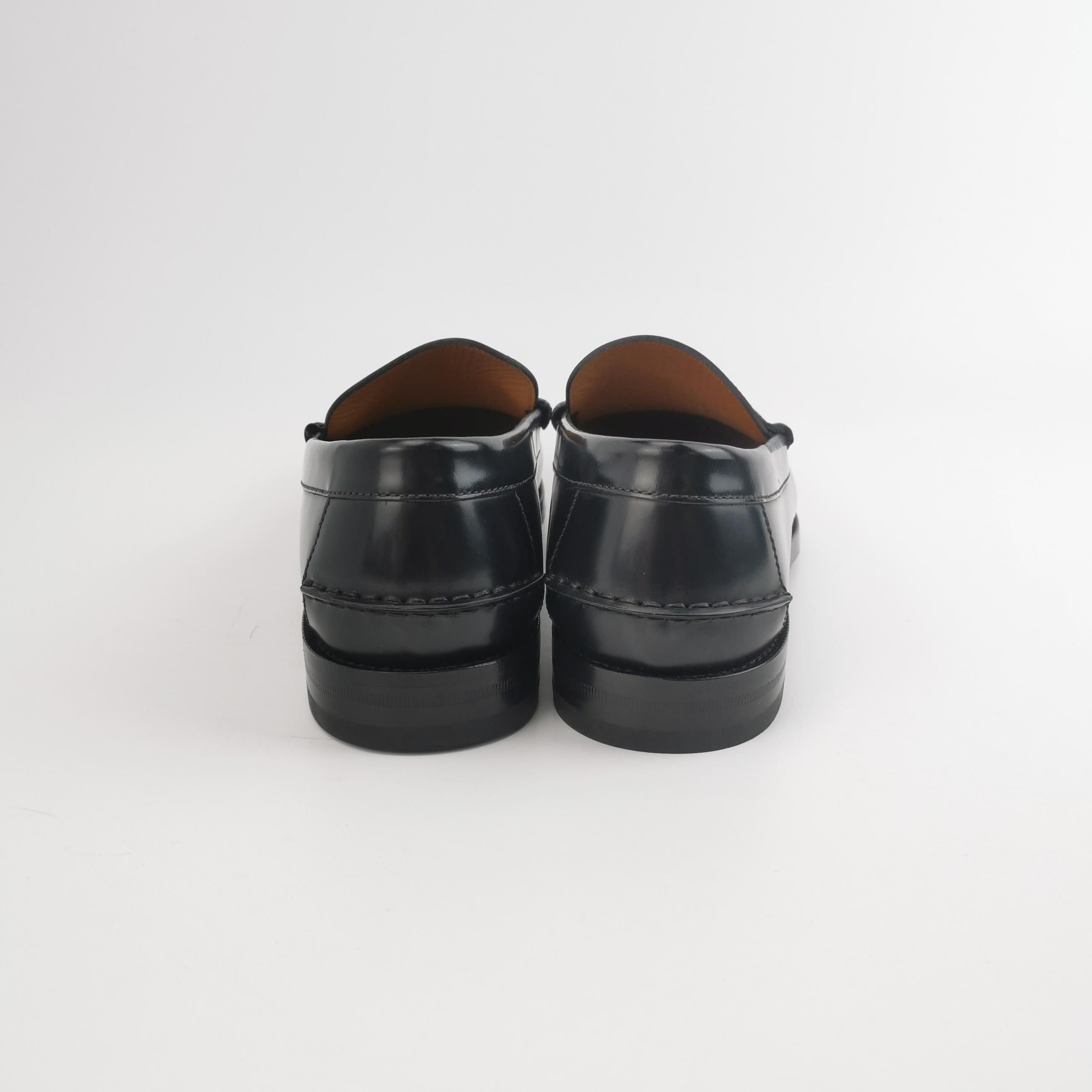Gucci Gucci Web Stripe Interlocking G Loafers 11.5 Size US 12 / EU 45 - 5 Thumbnail