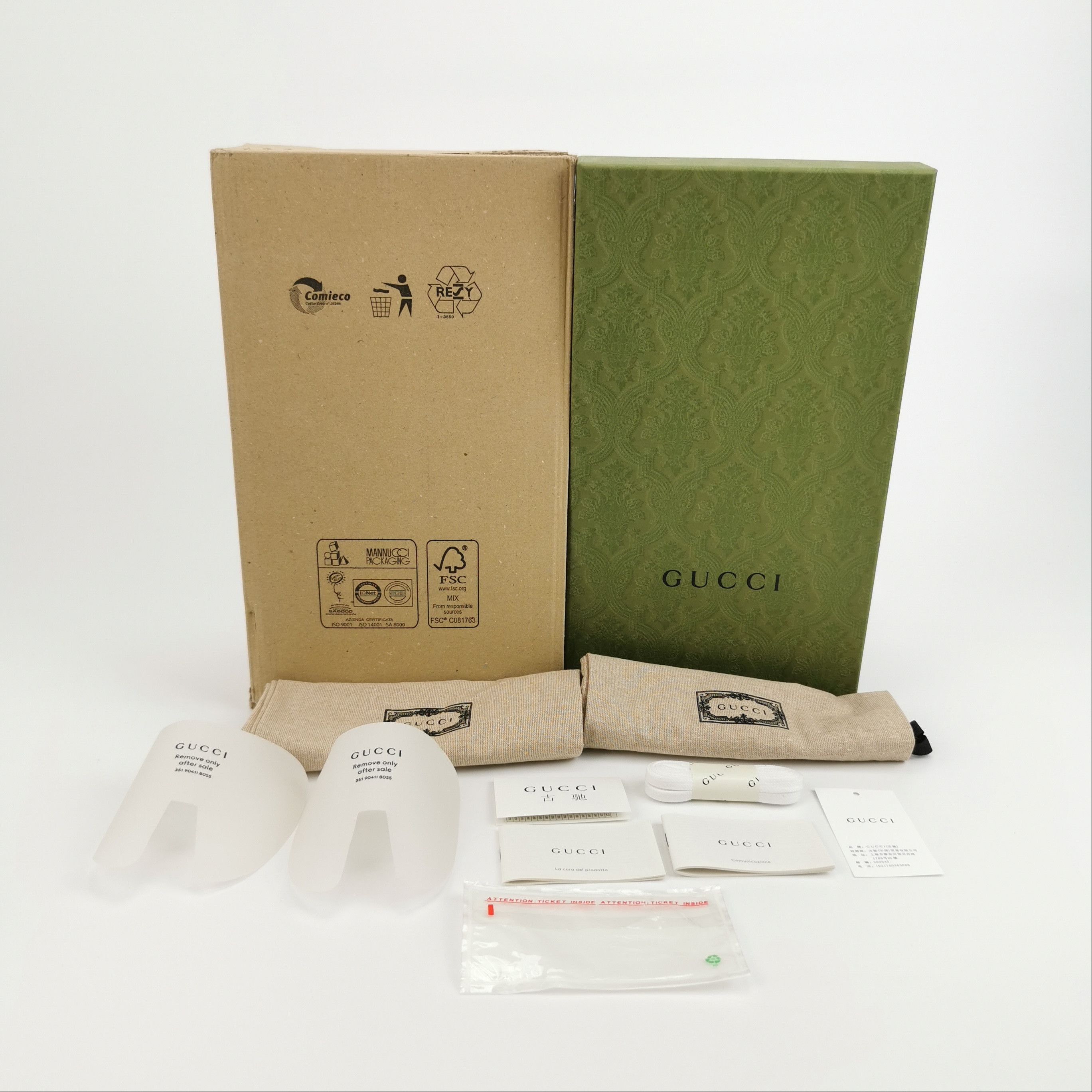 Gucci Gucci Bee GG Supreme Ace Sneakers 46 Size US 13 / EU 46 - 7 Thumbnail