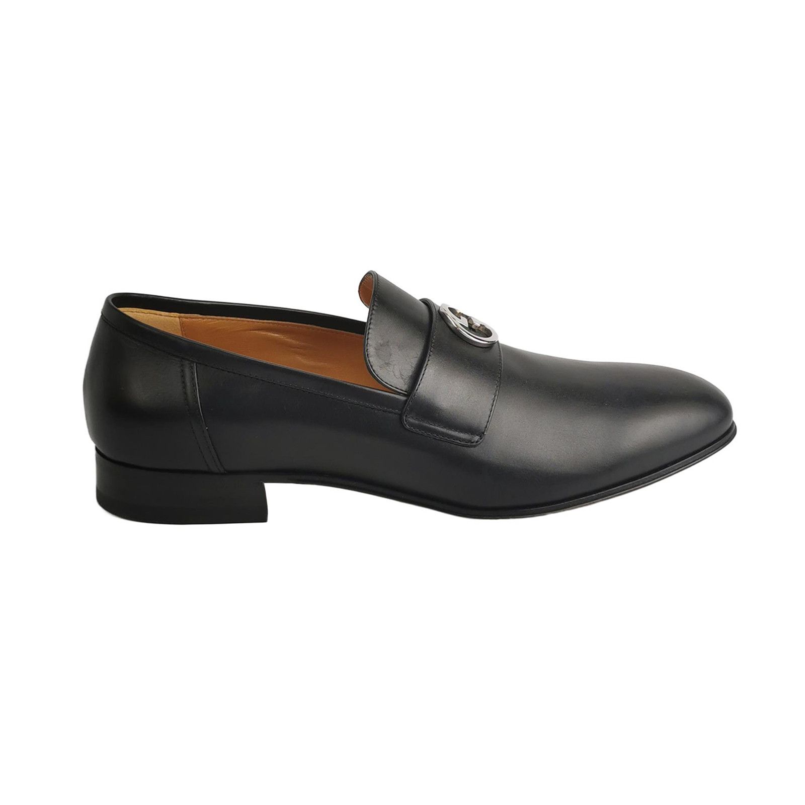 Gucci Gucci Interlocking G Leather Loafers Size 13 / 46 Size US 13 / EU 46 - 2 Thumbnail