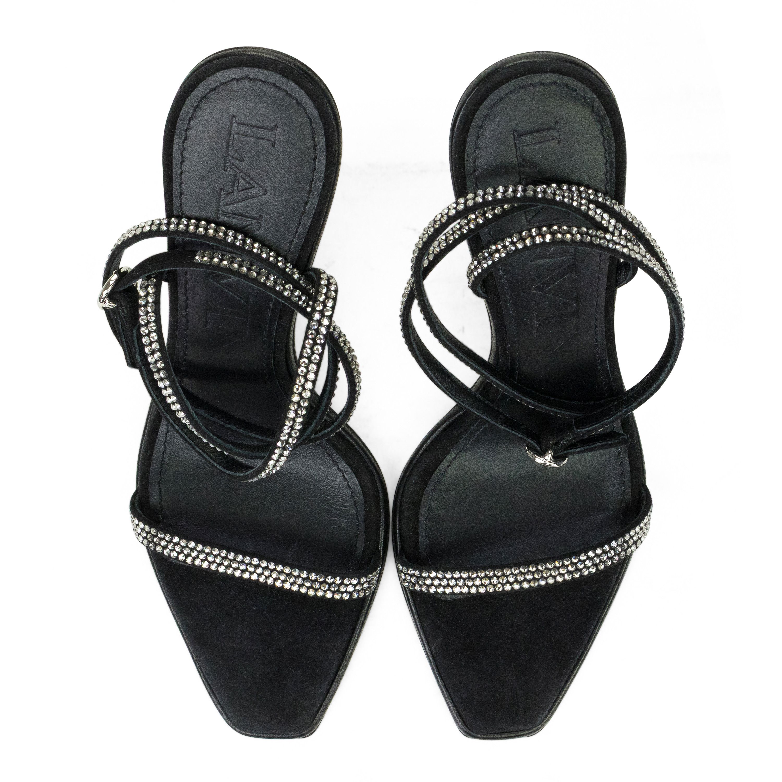 Lanvin Lanvin SILVER ELEGANT FEMME SANDAL PUMPS SIZE 39 Size US 9 / IT 39 - 4 Thumbnail