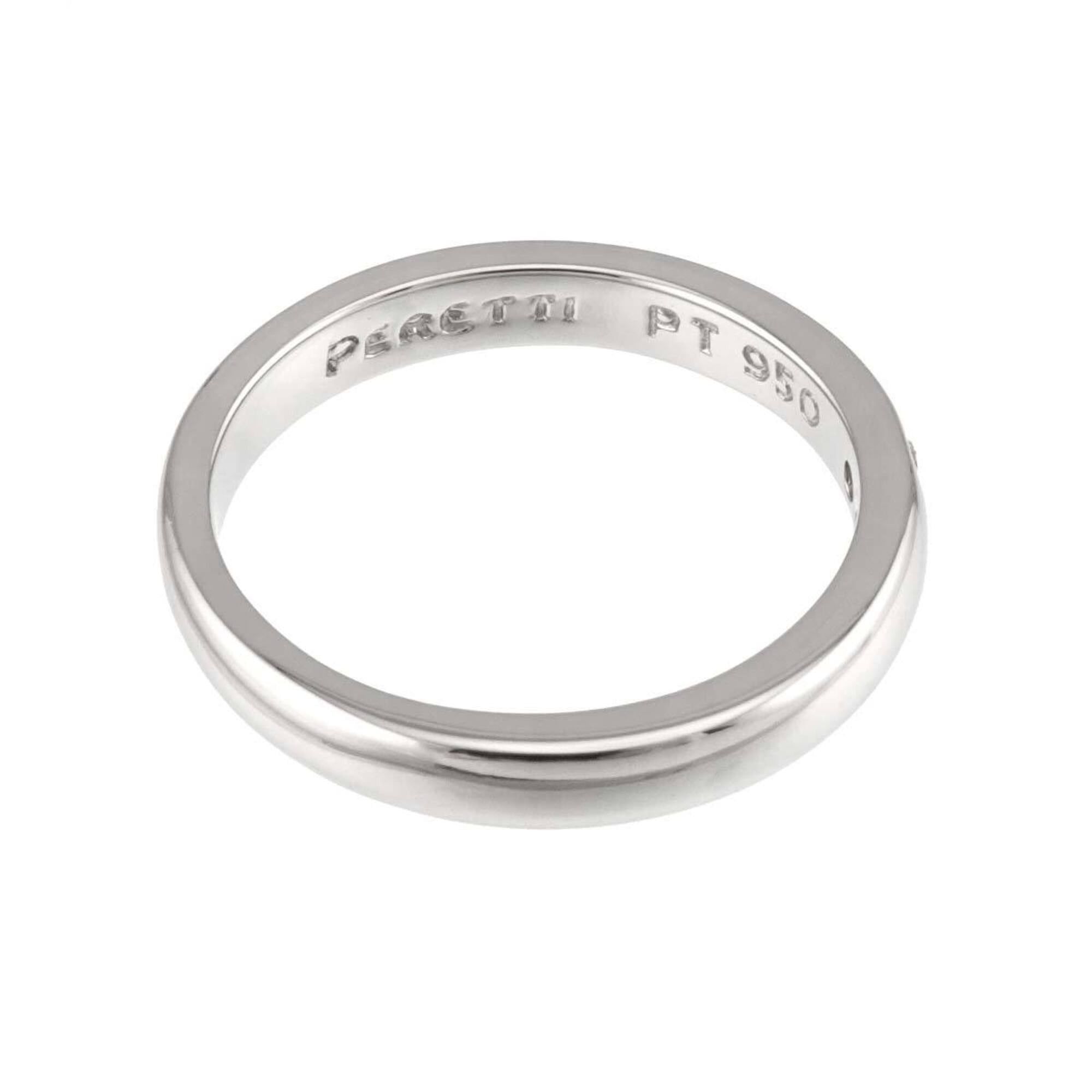 Tiffany & Co. Tiffany & Co. Stacking Band Ring with 1 Diamond, Platinum. Size ONE SIZE - 3 Thumbnail