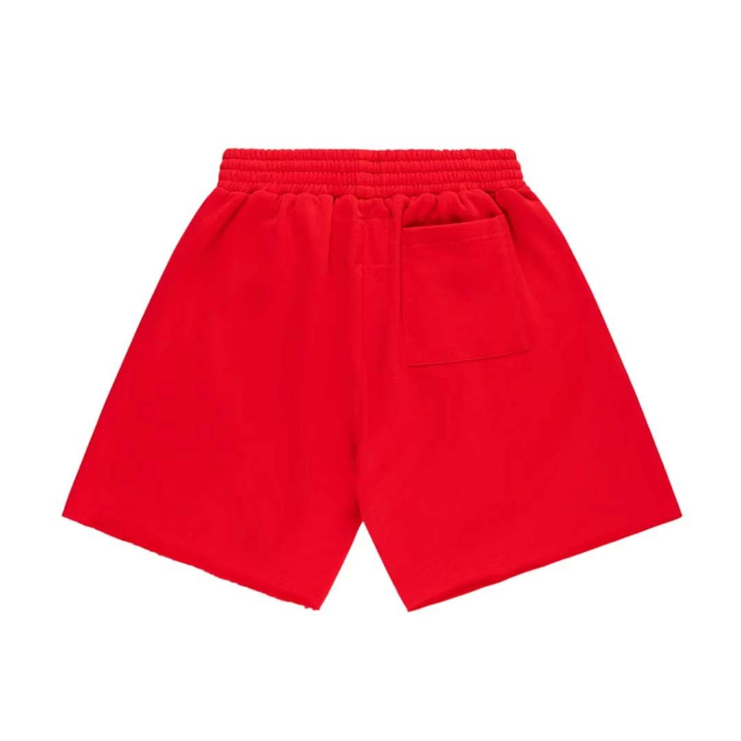 Sp5der OG Studded Sweatshort Red Size US 36 / EU 52 - 2 Thumbnail