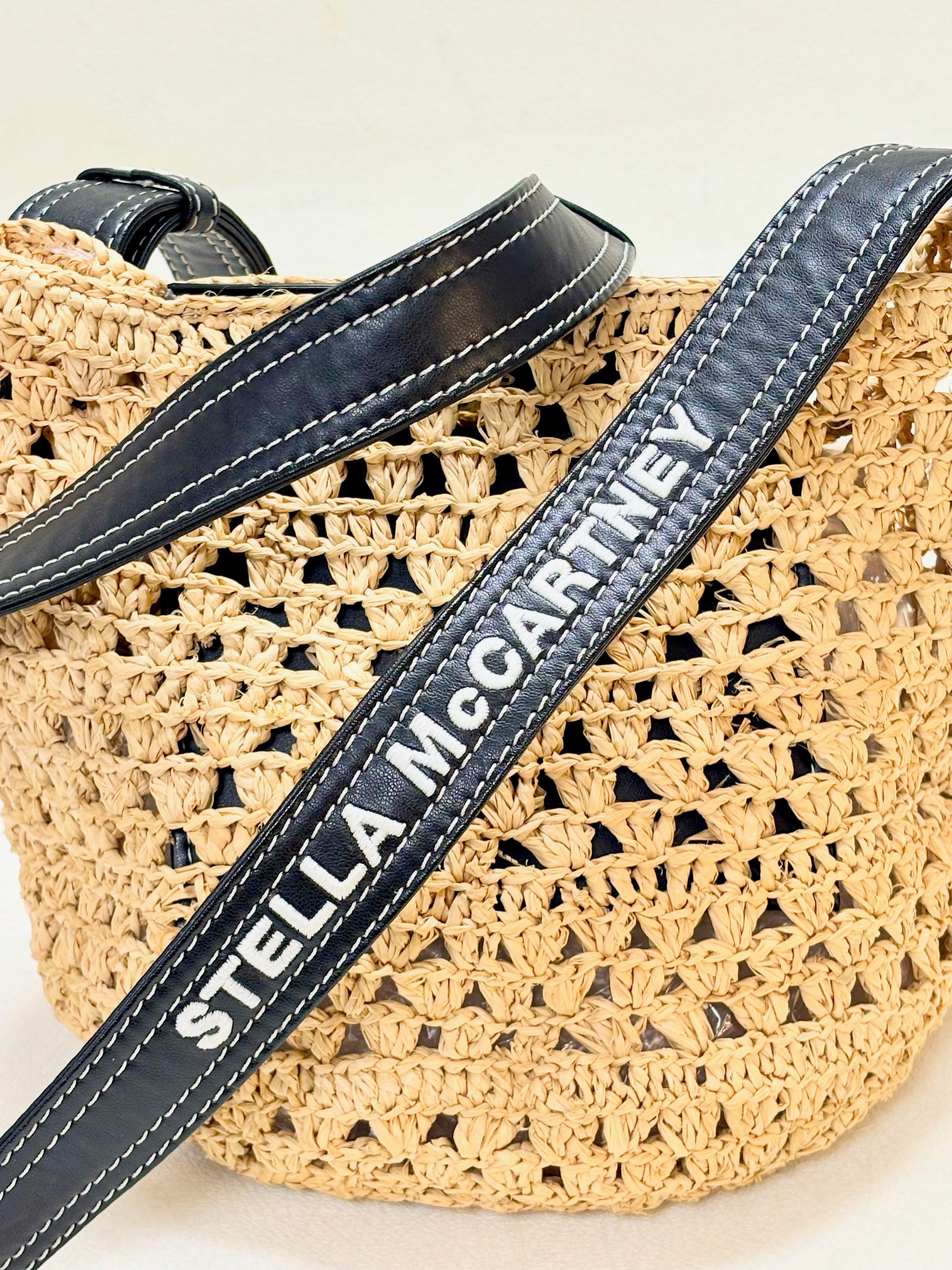 Stella McCartney Sac Raphia Size ONE SIZE - 12 Thumbnail