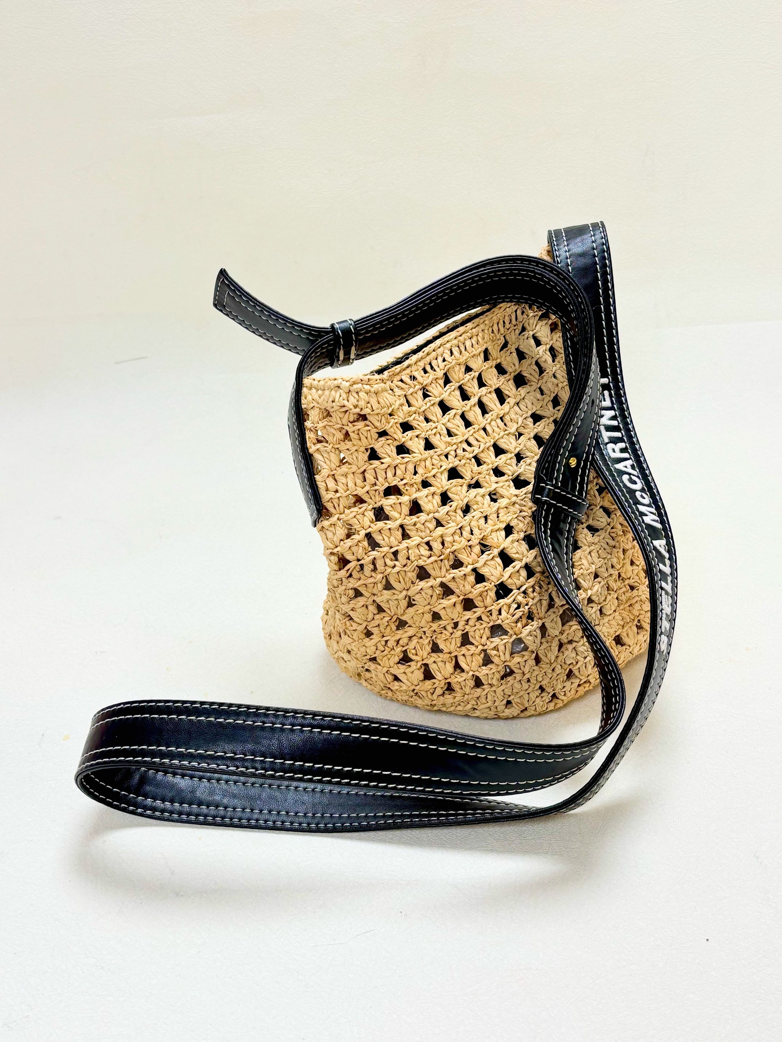 Stella McCartney Sac Raphia Size ONE SIZE - 4 Thumbnail