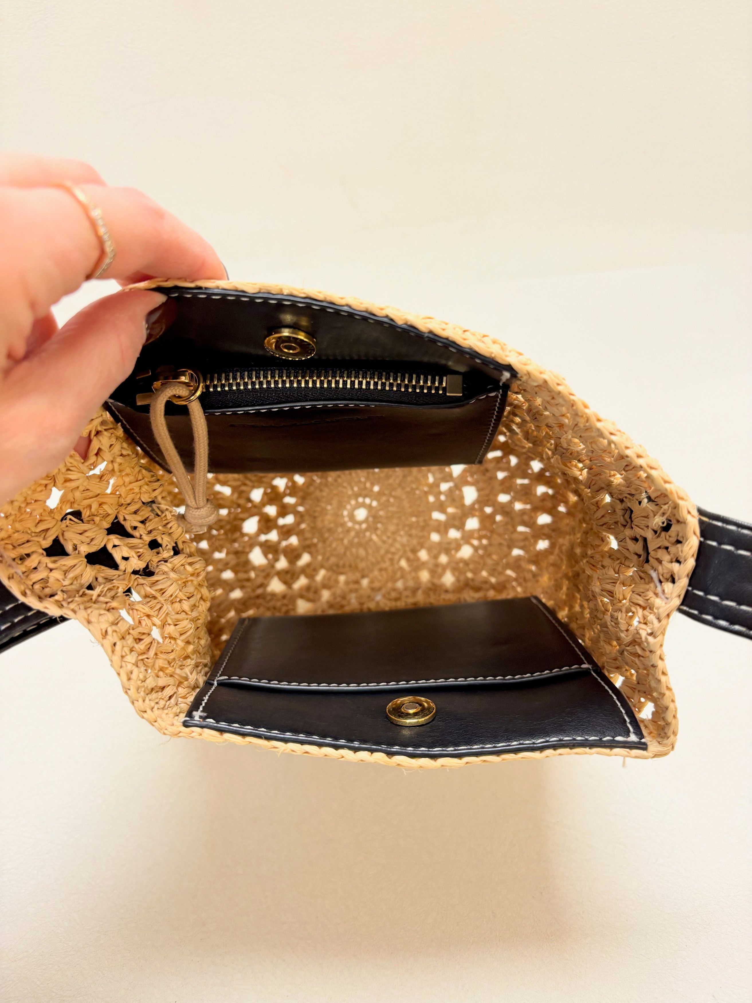 Stella McCartney Sac Raphia Size ONE SIZE - 9 Thumbnail