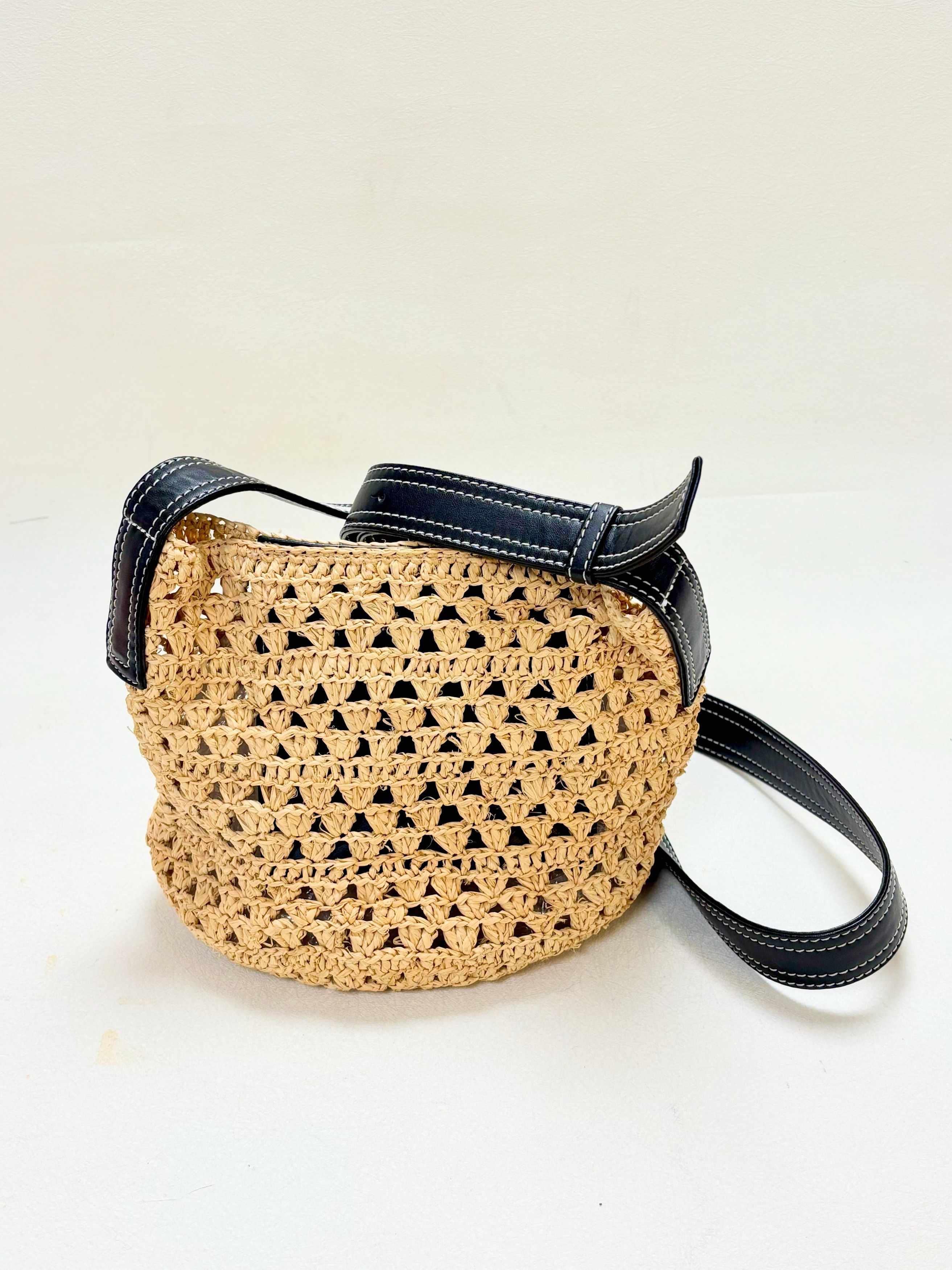 Stella McCartney Sac Raphia Size ONE SIZE - 5 Thumbnail