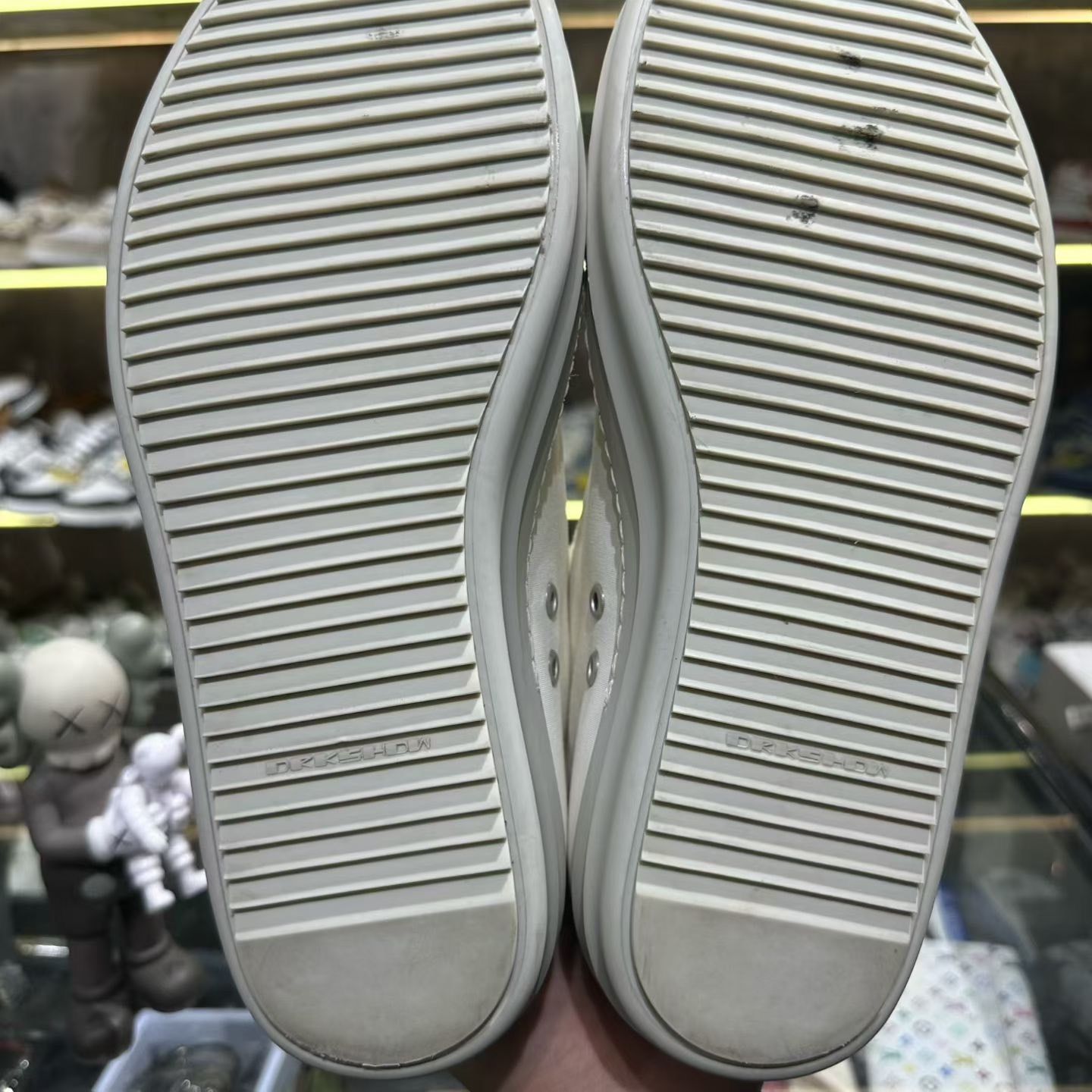 Rick Owens Rick Owens White Hitop Sneakers us_10 Women Size US 10 / IT 40 - 7 Thumbnail