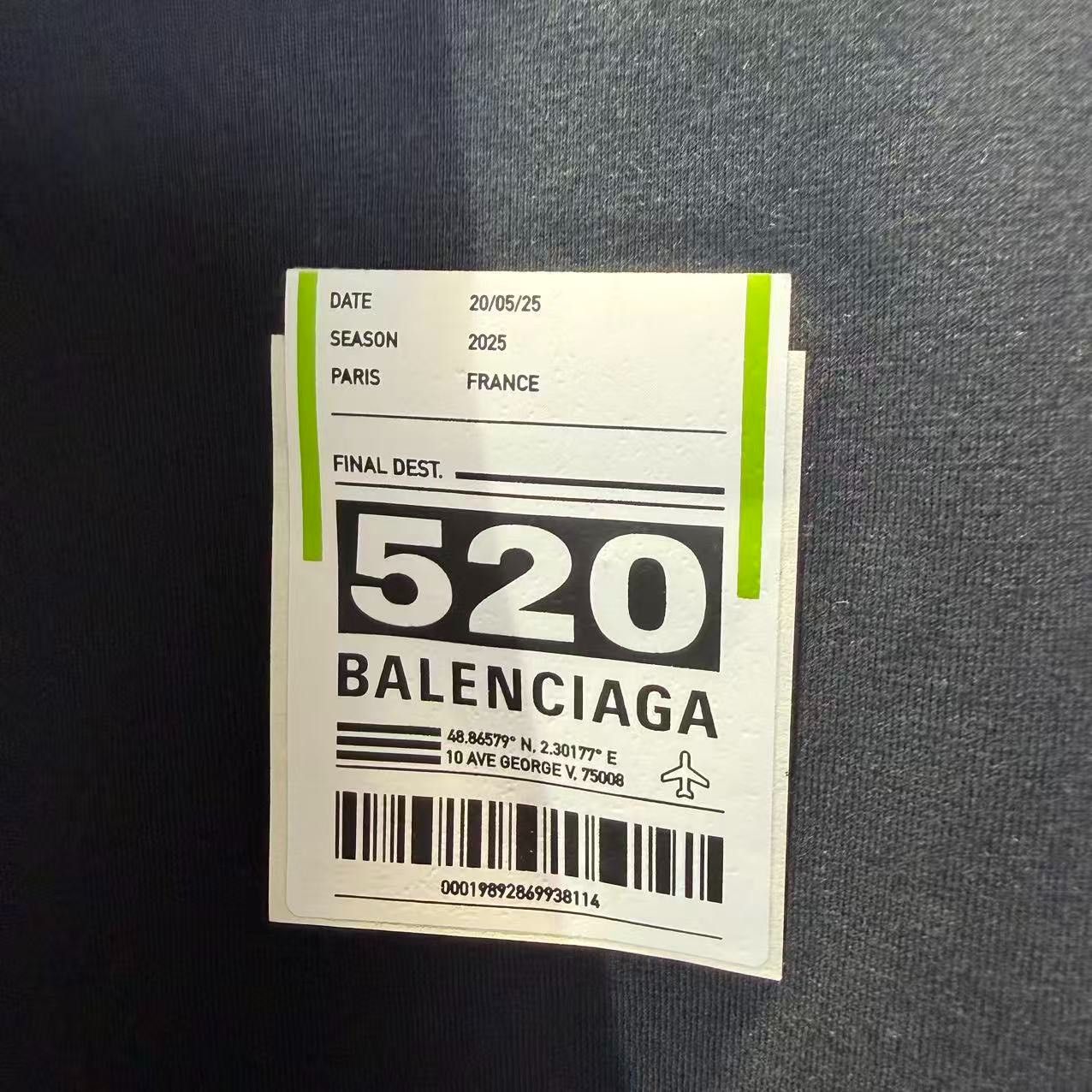 Balenciaga Balenciaga Limited Gold T-Shirt s Men Size US S / EU 44-46 / 1 - 6 Thumbnail