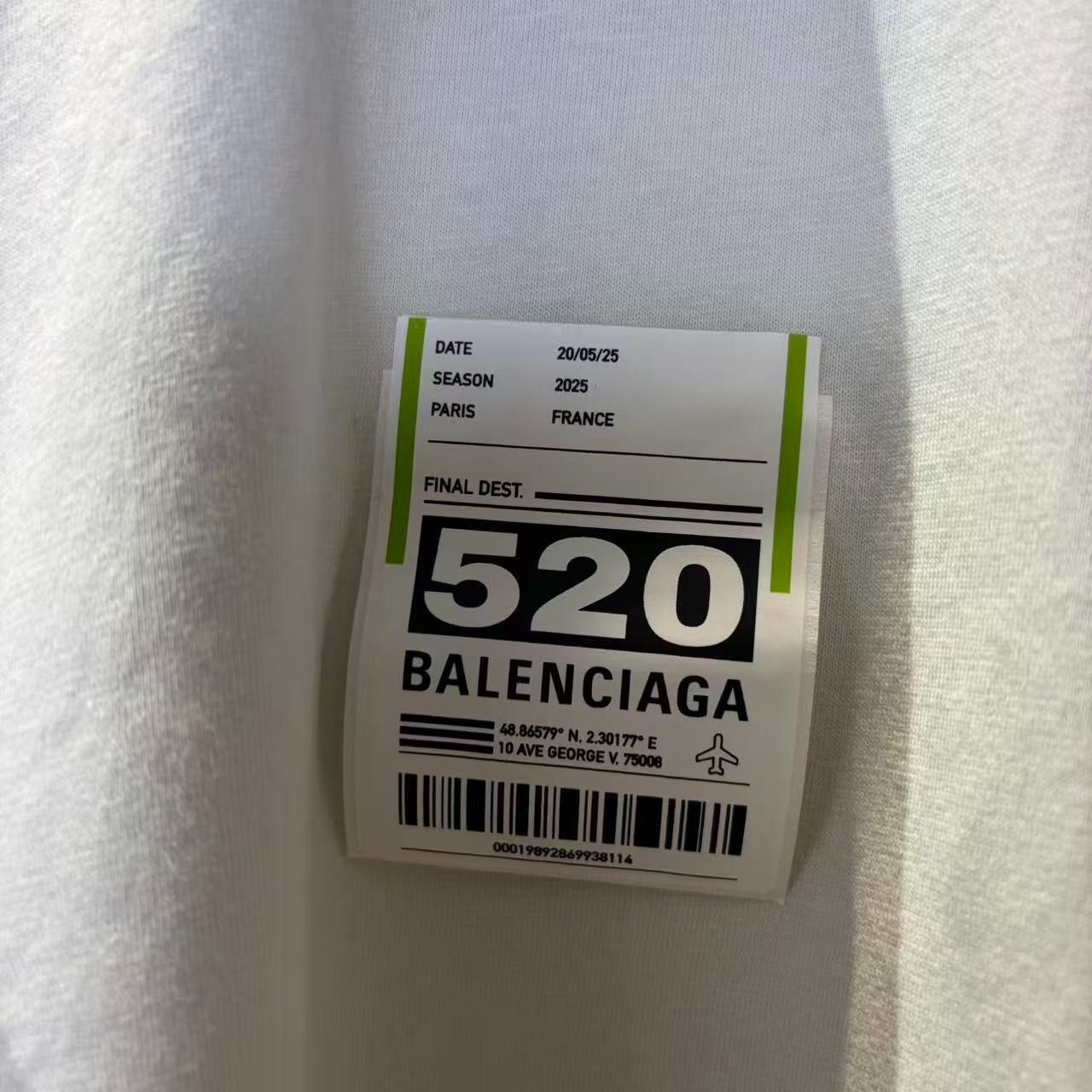 Balenciaga Balenciaga Limited White T-Shirt s Men Size US S / EU 44-46 / 1 - 3 Thumbnail
