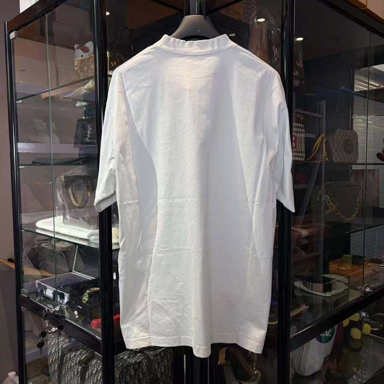 Balenciaga Balenciaga Limited White T-Shirt s Men Size US S / EU 44-46 / 1 - 2 Thumbnail