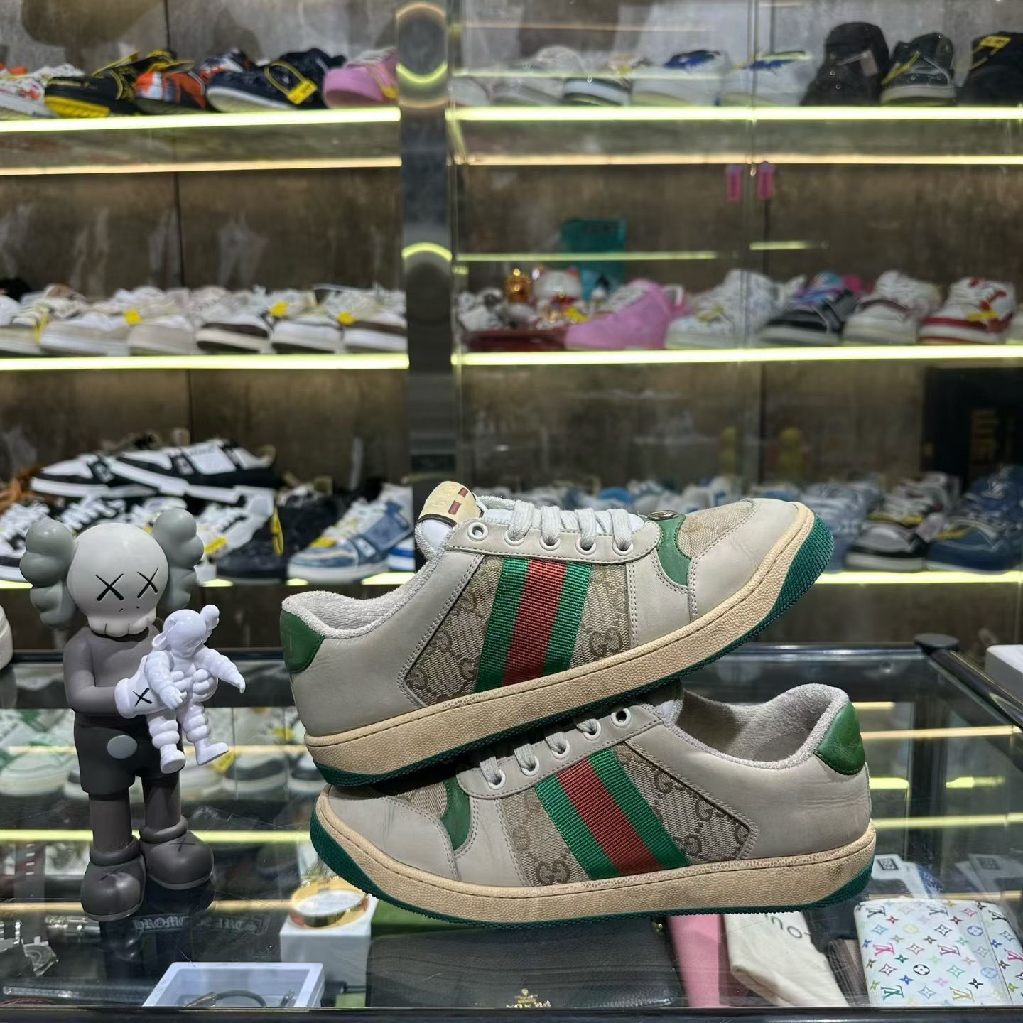 Gucci Gucci Orange Lowtop Sneakers us_8 Women Size US 8 / IT 38 - 4 Thumbnail