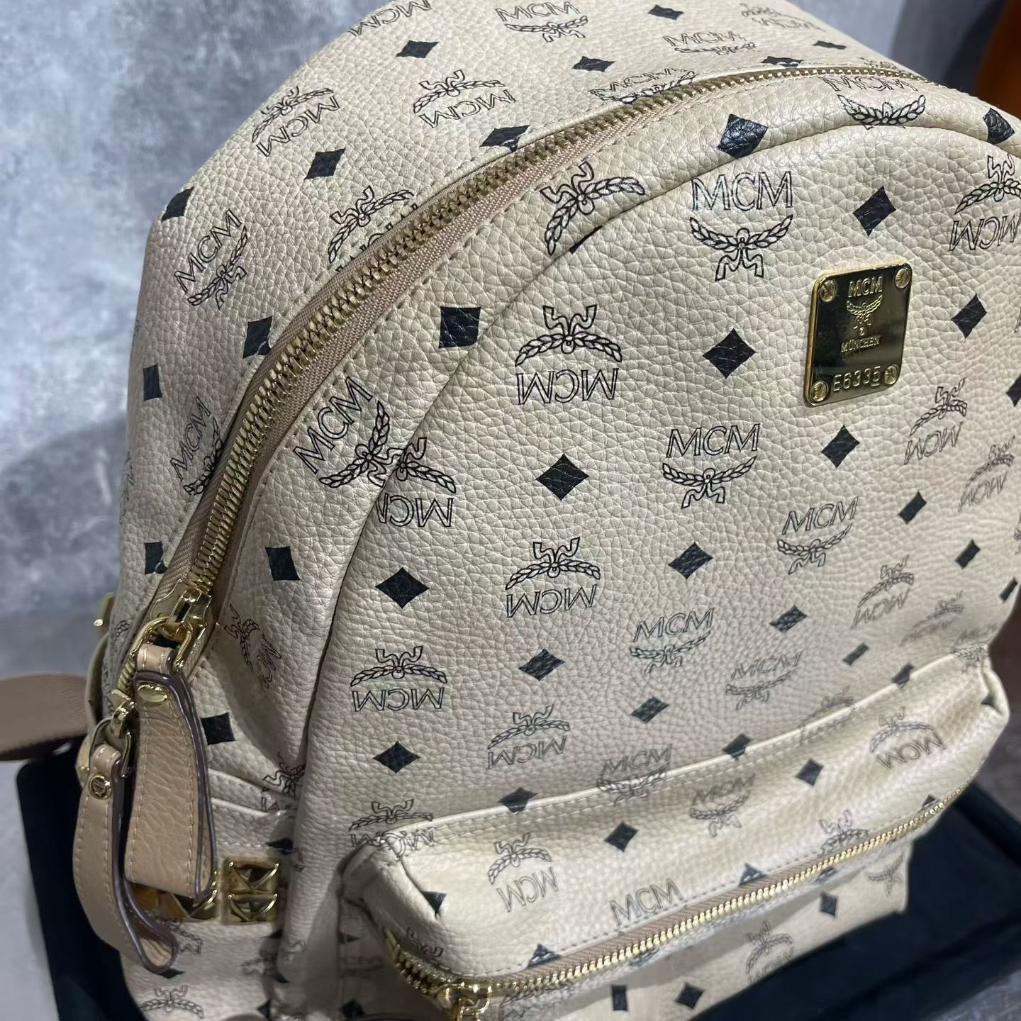 MCM MCM Beige Bag one size Men Size ONE SIZE - 4 Thumbnail