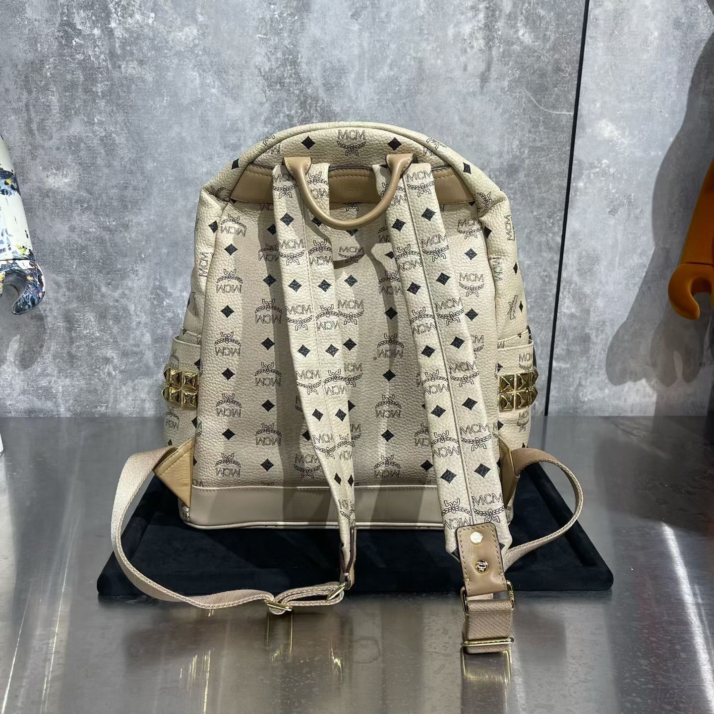 MCM MCM Beige Bag one size Men Size ONE SIZE - 2 Thumbnail