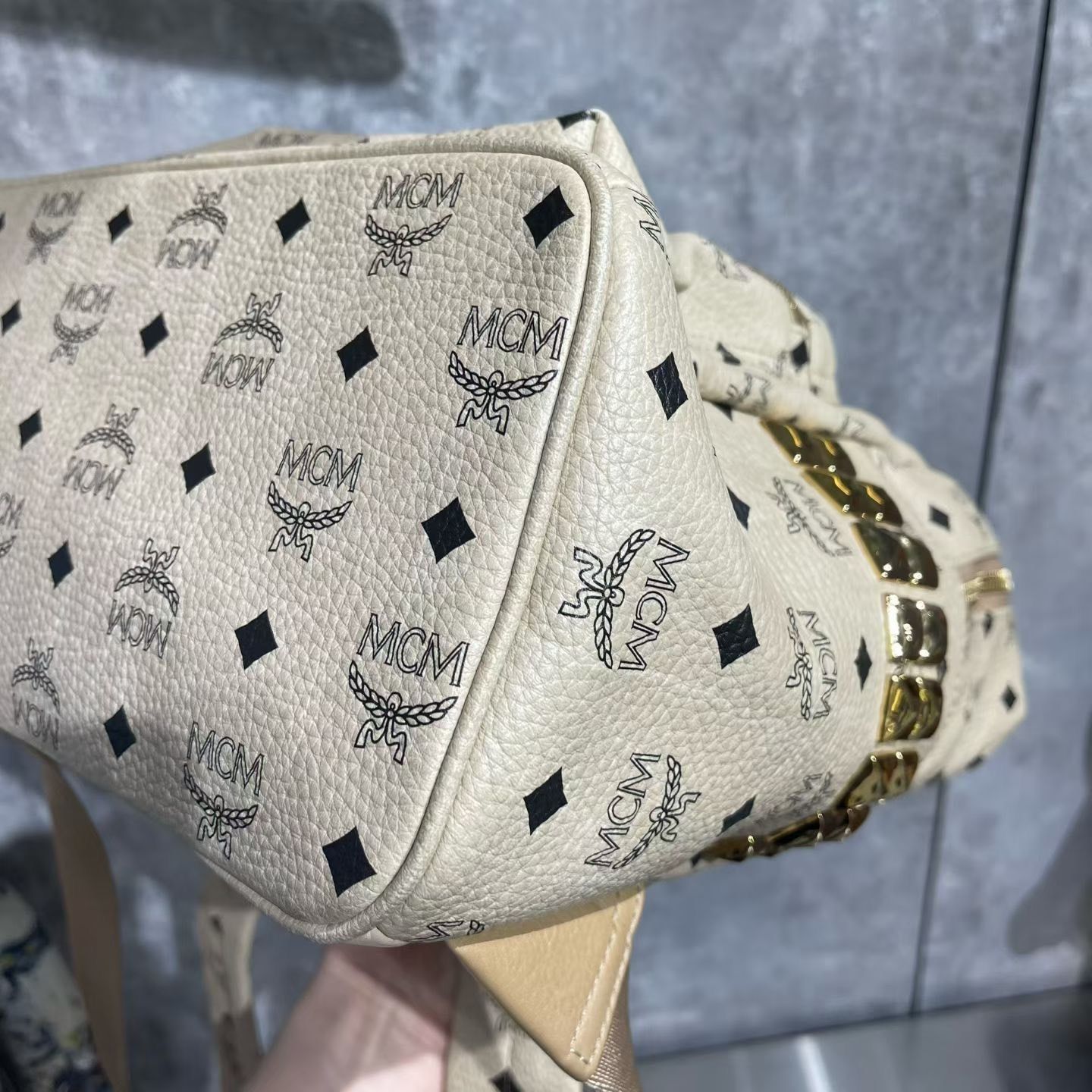 MCM MCM Beige Bag one size Men Size ONE SIZE - 5 Thumbnail