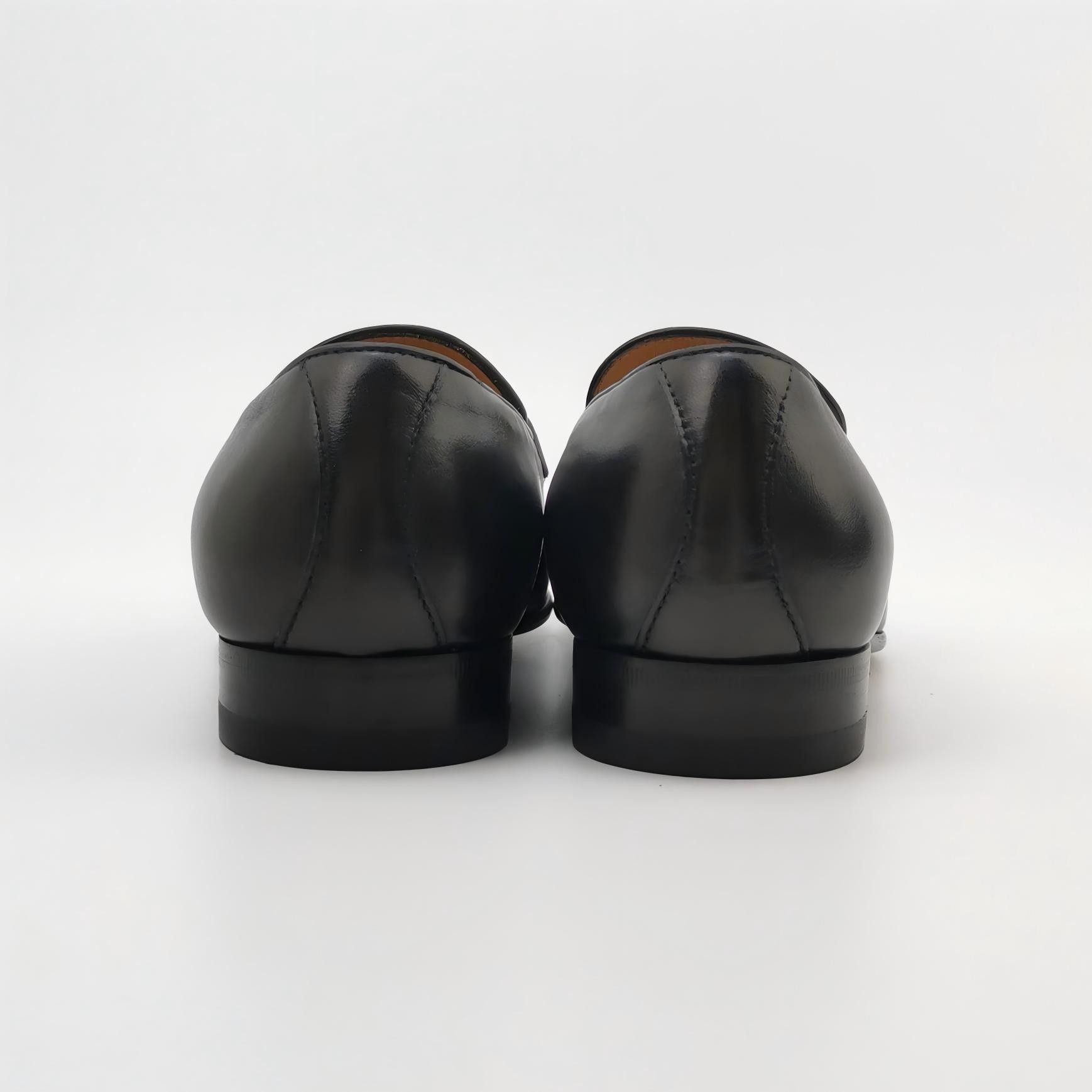 Gucci Gucci Interlocking G Leather Loafers 38.5 Size US 5.5 / EU 38 - 5 Thumbnail