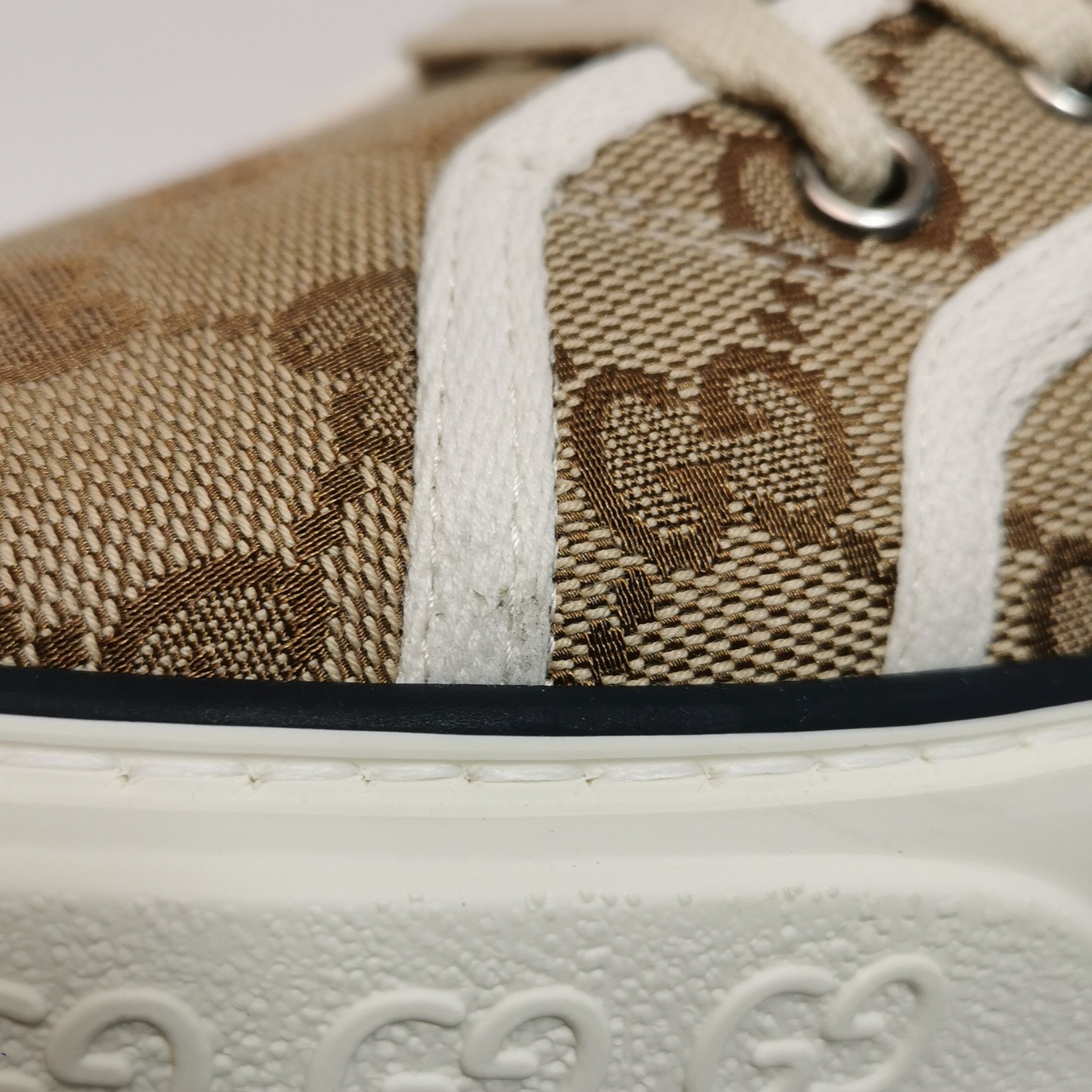 Gucci Gucci GG Supreme Tennis 1977 Hi-Top Sneakers 47 Size US 14 / EU 47 - 9 Thumbnail