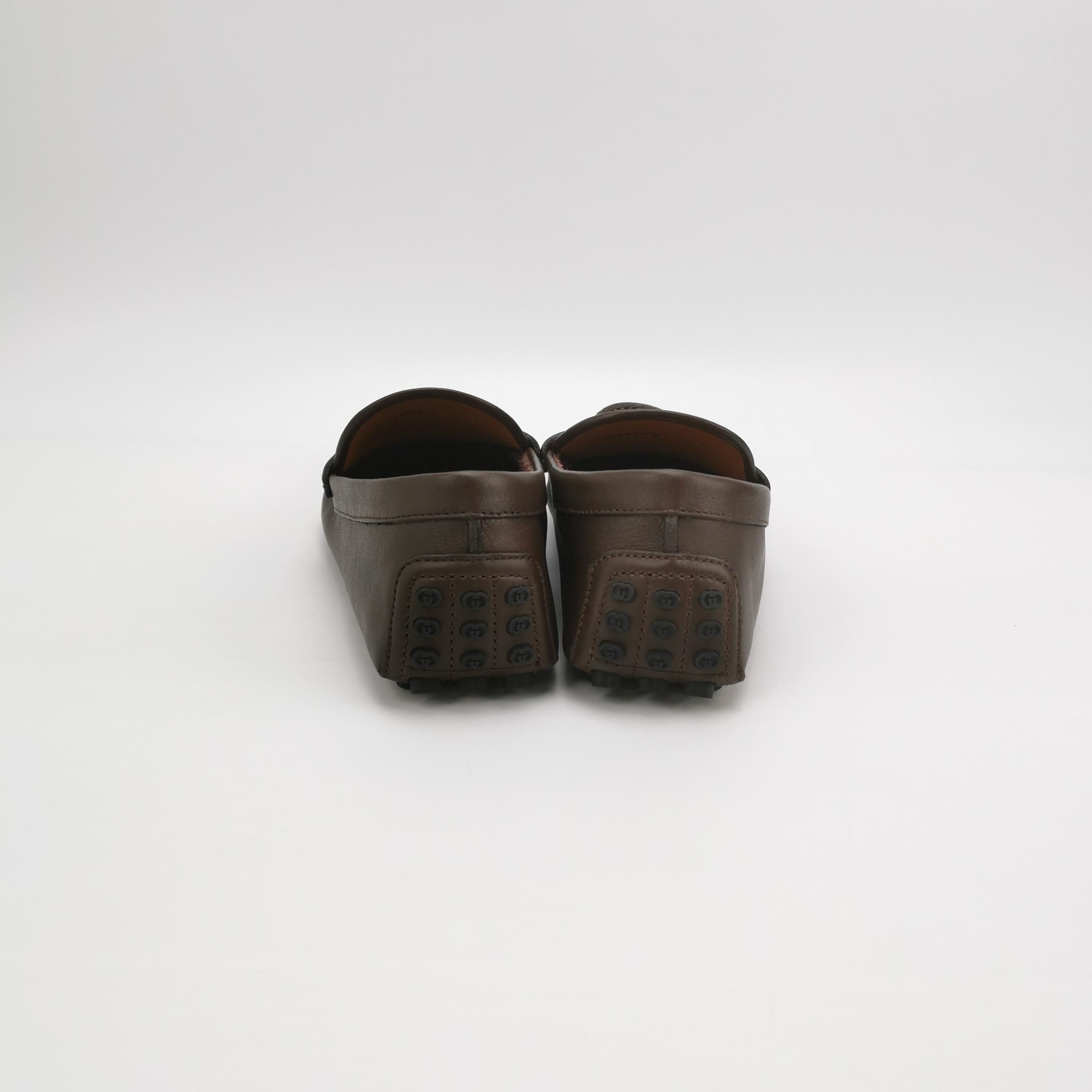 Gucci Gucci Interlocking G Leather Drivers EU 41 Size US 8 / EU 41 - 5 Thumbnail