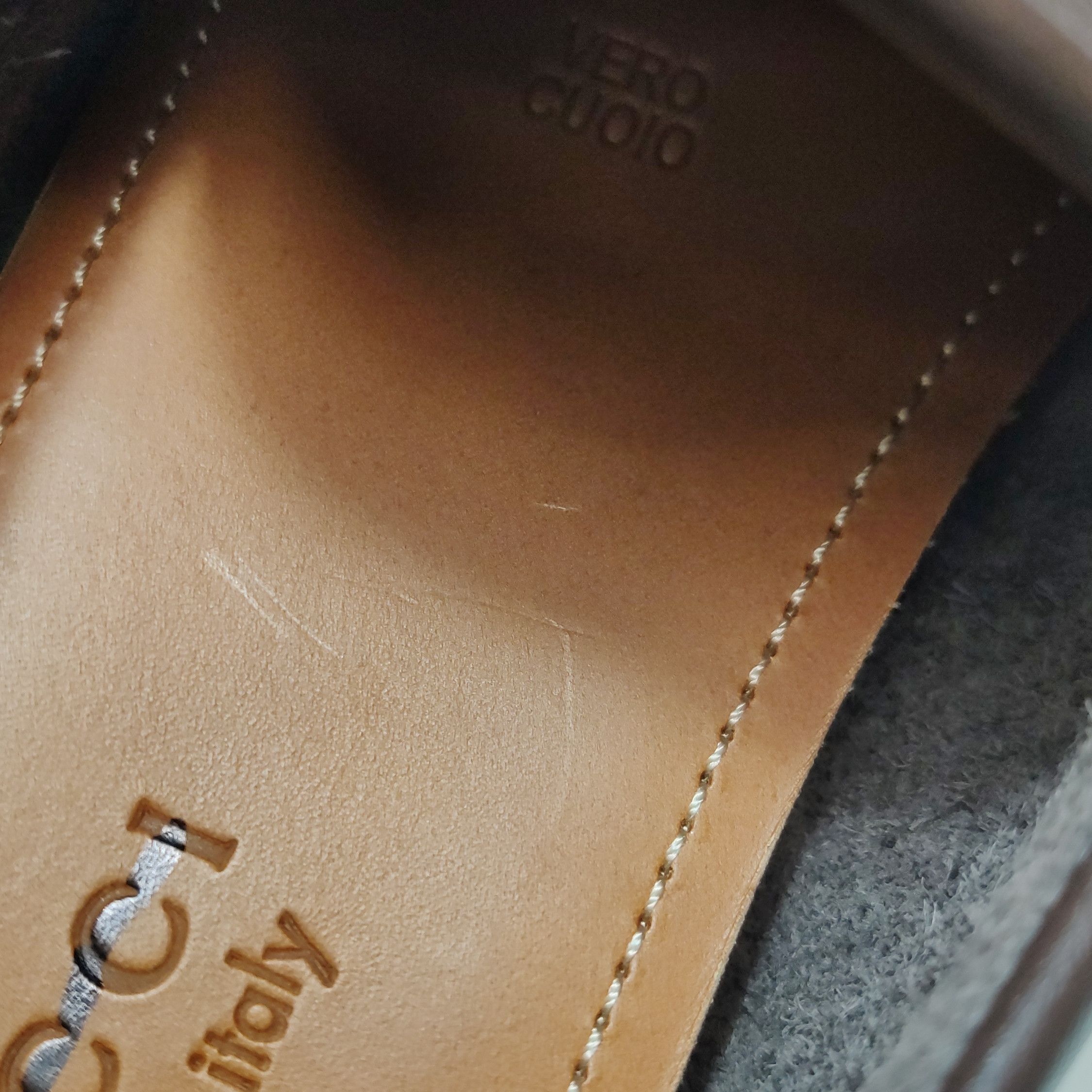 Gucci Gucci Interlocking G Leather Drivers EU 41 Size US 8 / EU 41 - 13 Thumbnail