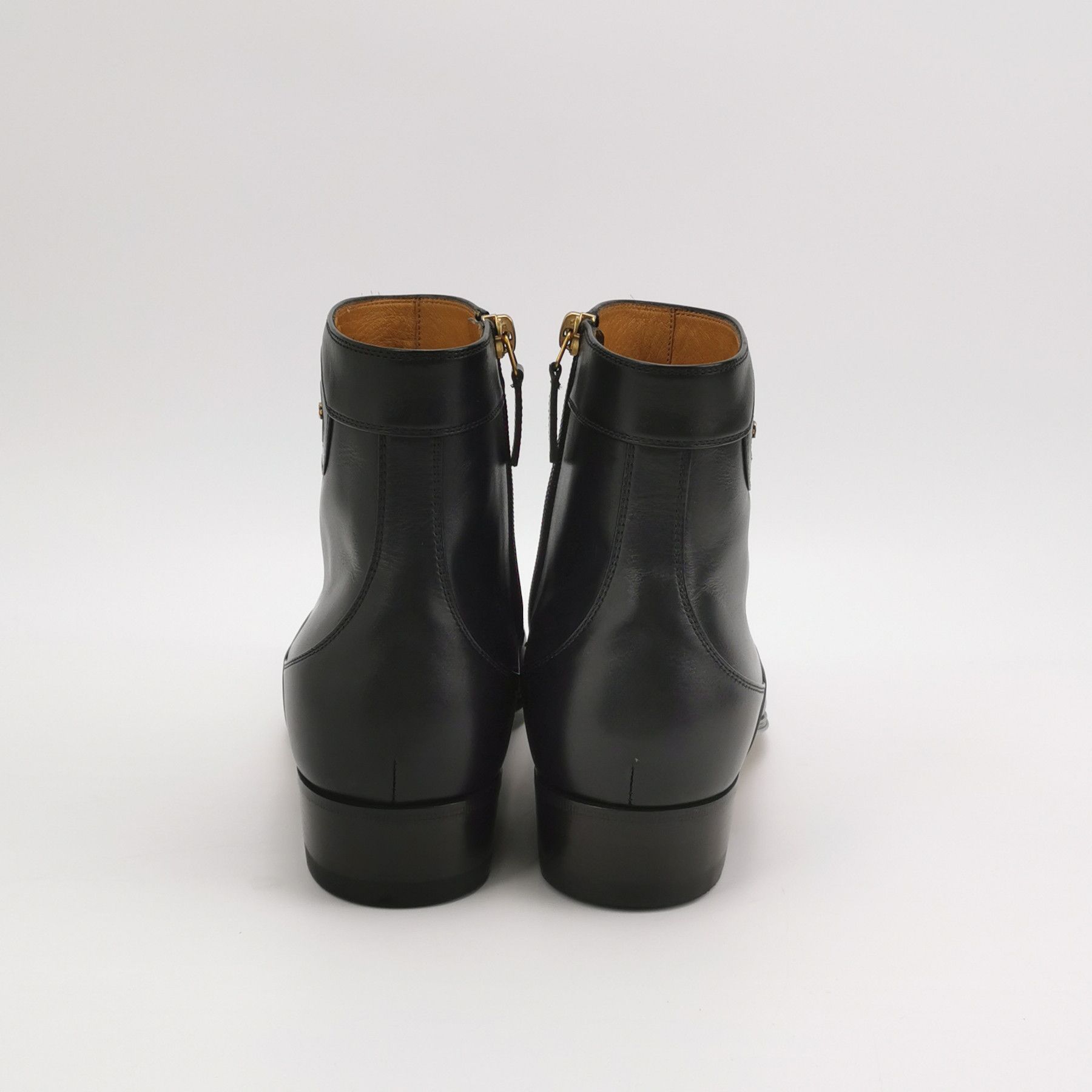 Gucci Gucci Leather GG Logo Ankle Boots Size 40 Size US 7 / EU 40 - 5 Thumbnail