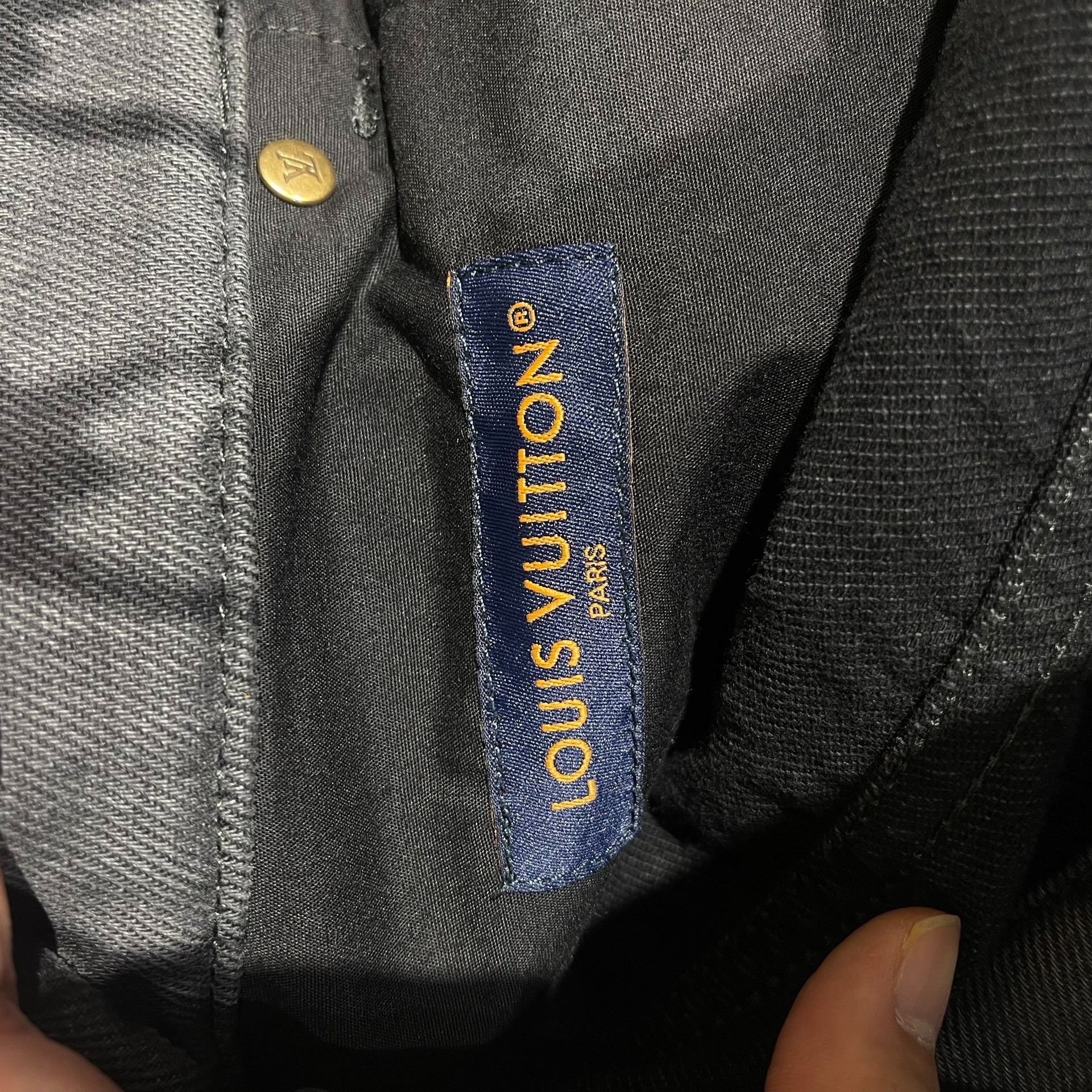 Louis Vuitton Louis Vuitton Denim Gold Jeans 28 Women Size 28" / US 6 / IT 42 - 7 Thumbnail