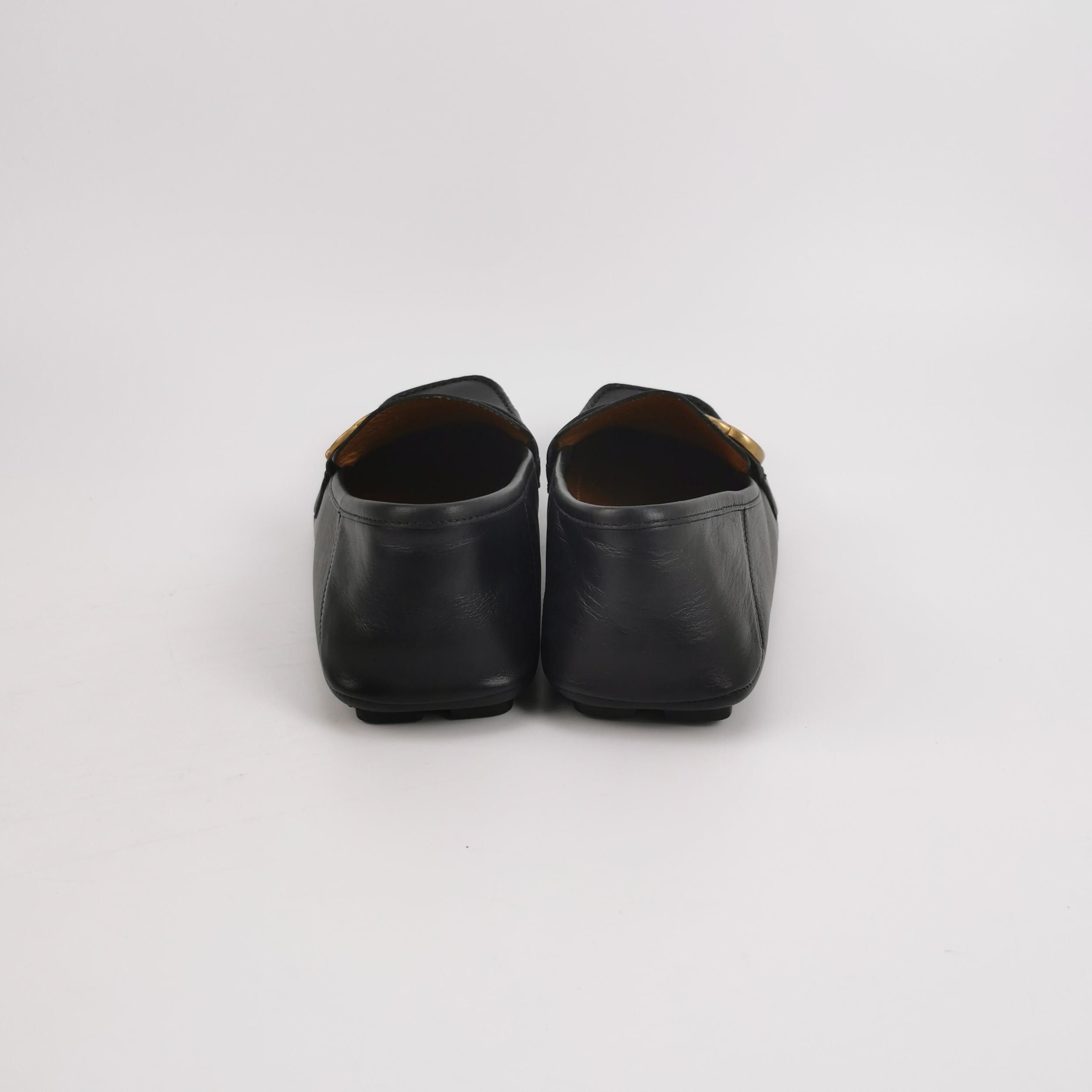 Gucci Gucci Web Stripe Leather Loafers 10.5 Size US 11 / EU 44 - 5 Thumbnail